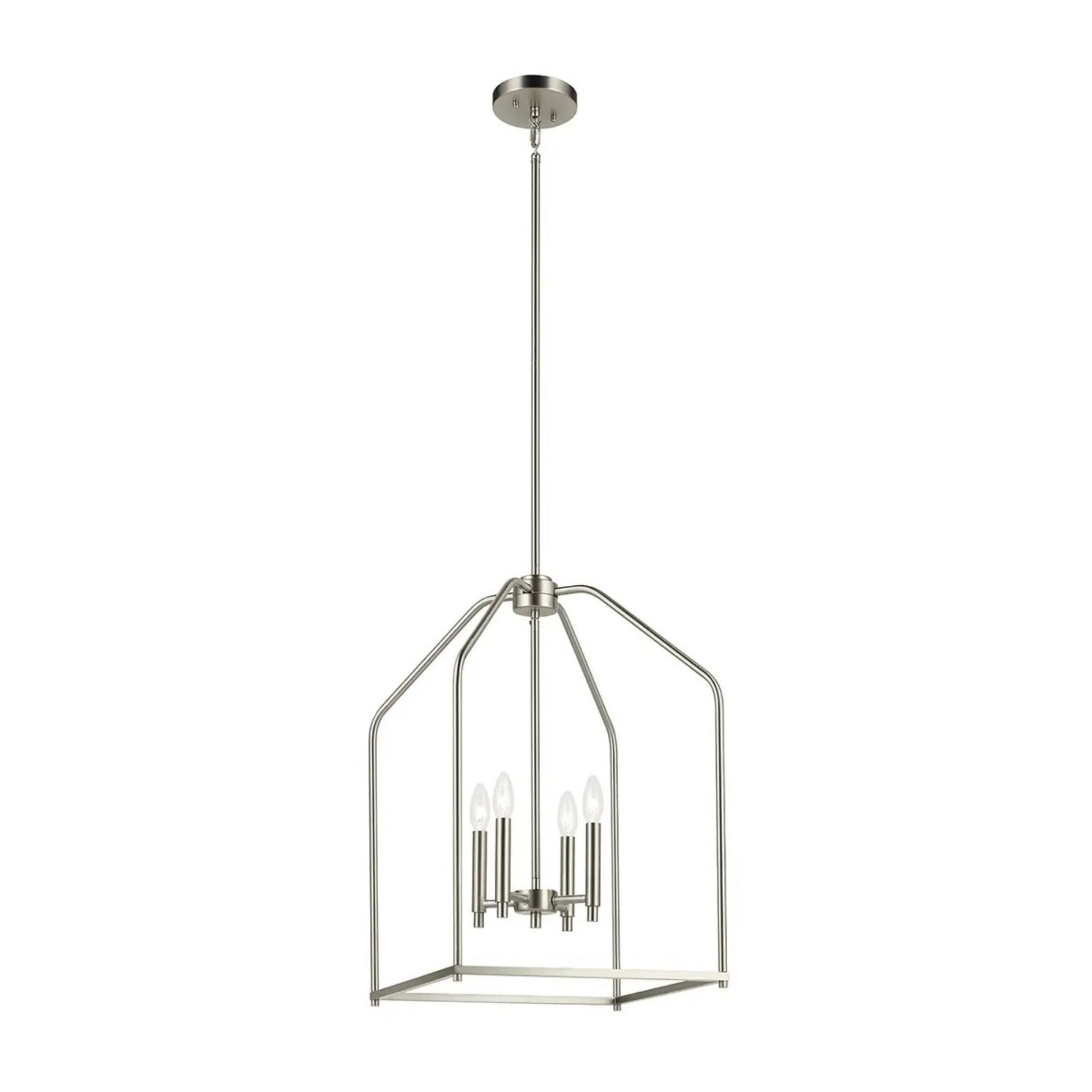Kichler Lighting - Madden 25" 4-Light Foyer Pendant, Brushed Nickel Finish | Bees Lighting