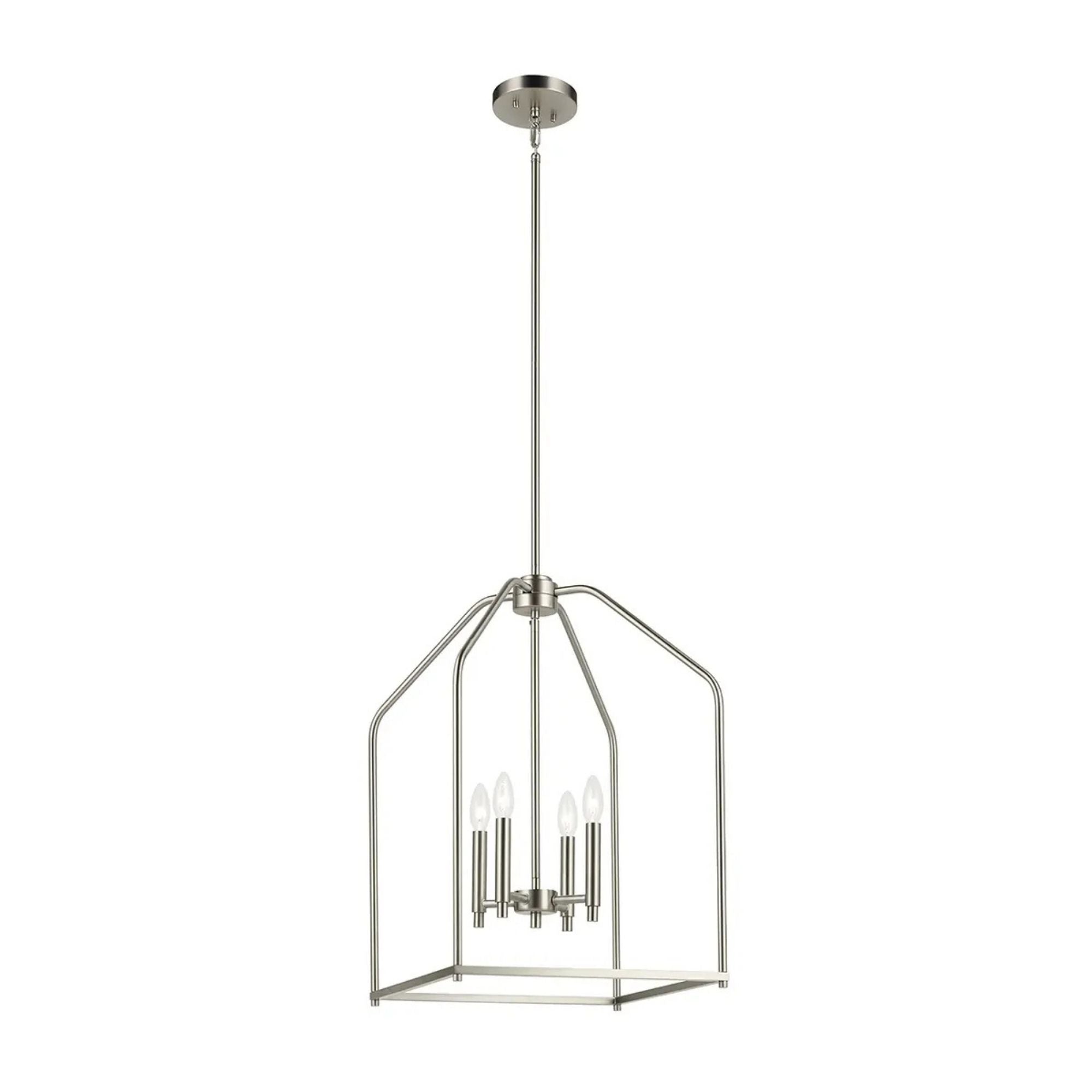 Kichler Lighting - Madden 25" 4-Light Foyer Pendant, Brushed Nickel Finish | Bees Lighting