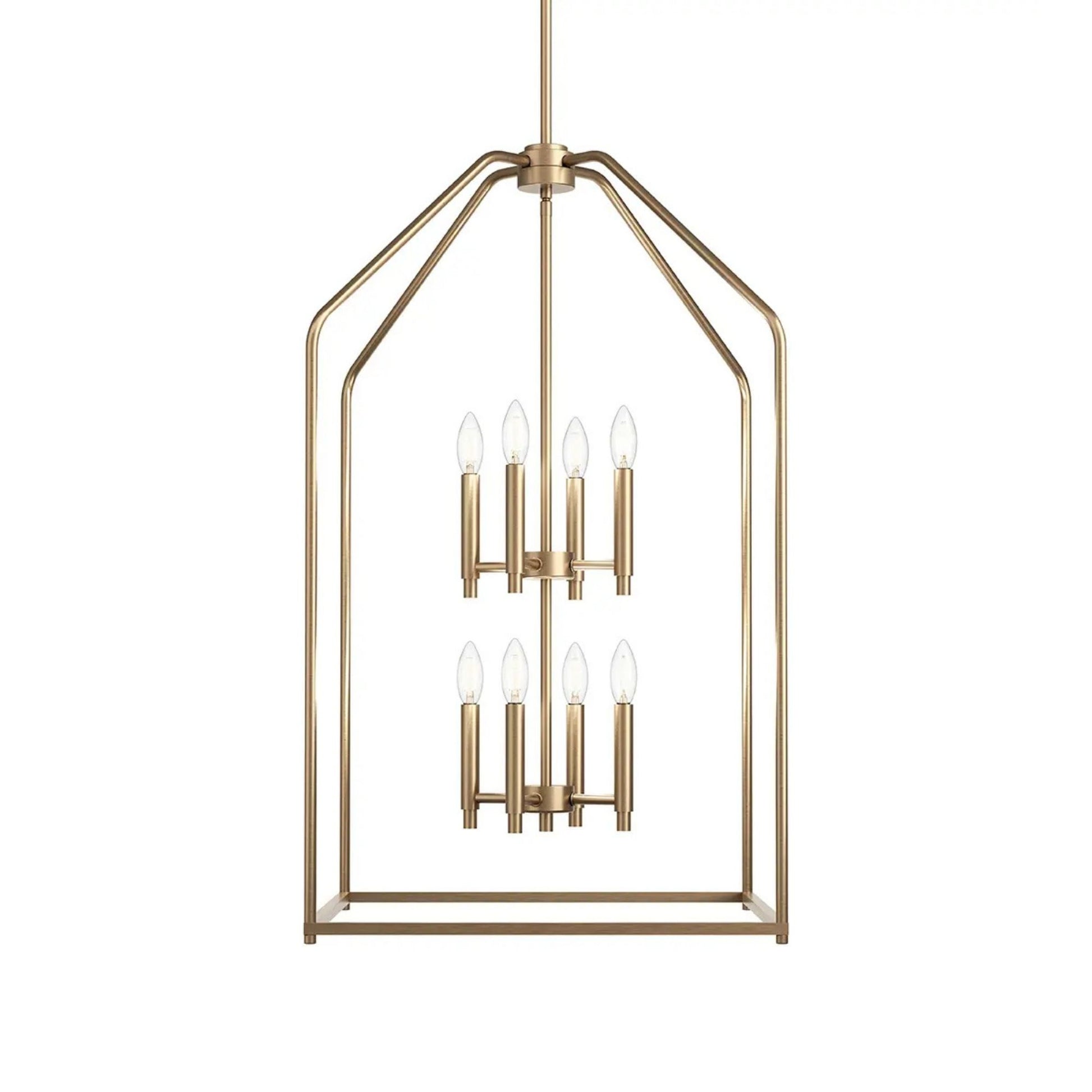 Kichler Lighting - Madden 36" 8-Light Foyer Pendant, Champagne Bronze Finish | Bees Lighting