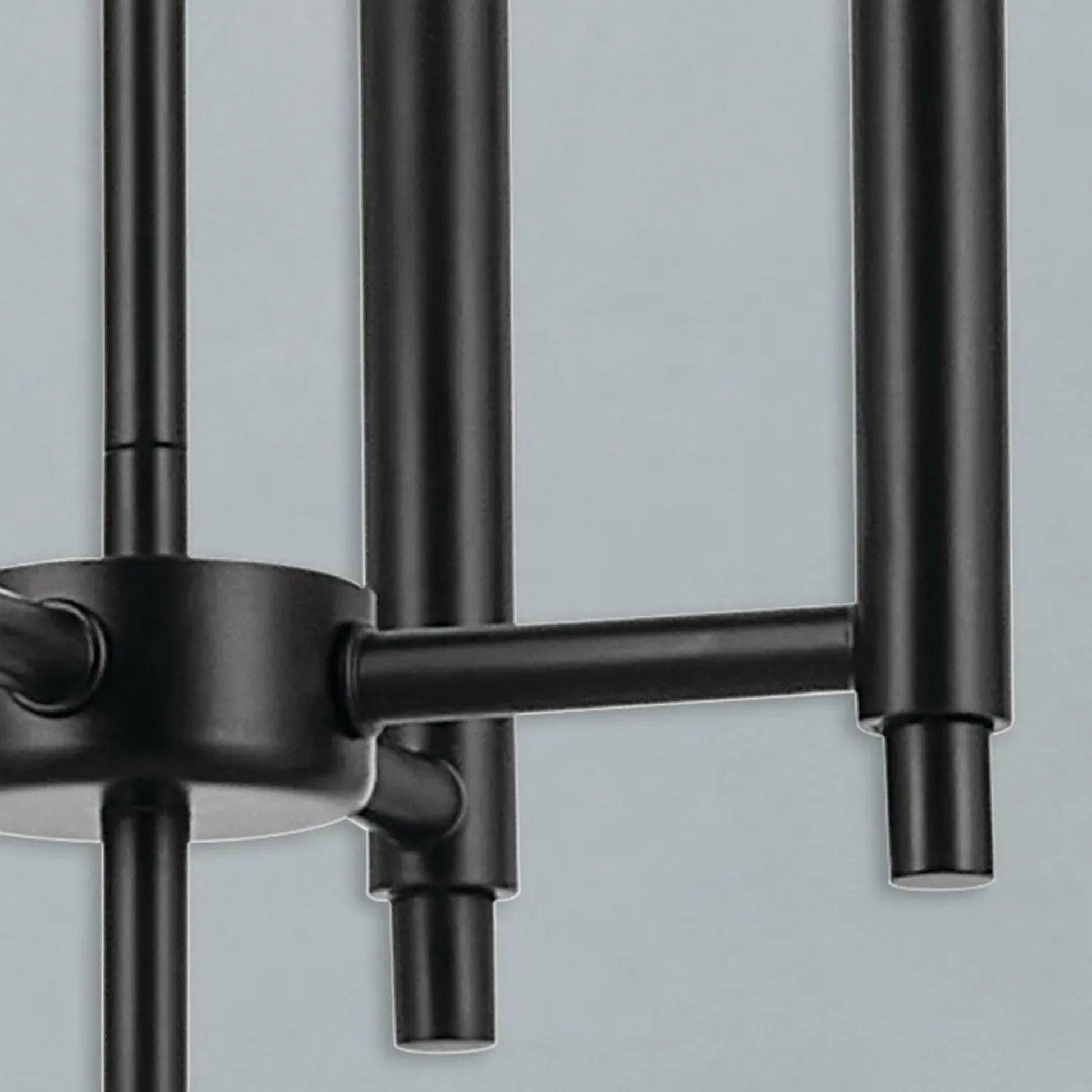 Kichler Lighting - Madden 43" 8-Light Foyer Pendant, Black Finish | Bees Lighting