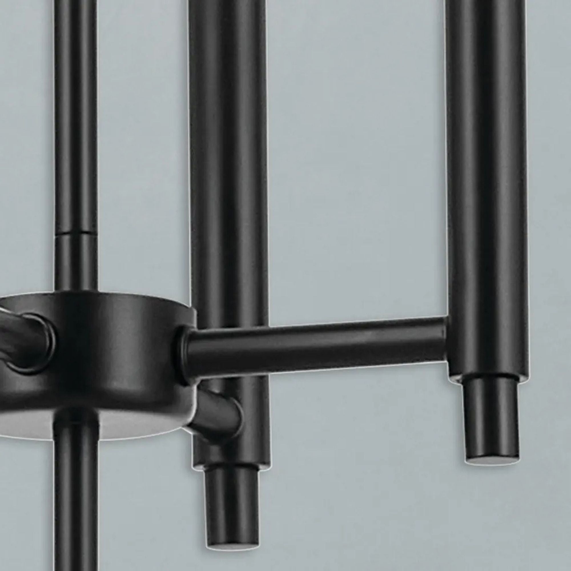 Kichler Lighting - Madden 43" 8-Light Foyer Pendant, Black Finish | Bees Lighting