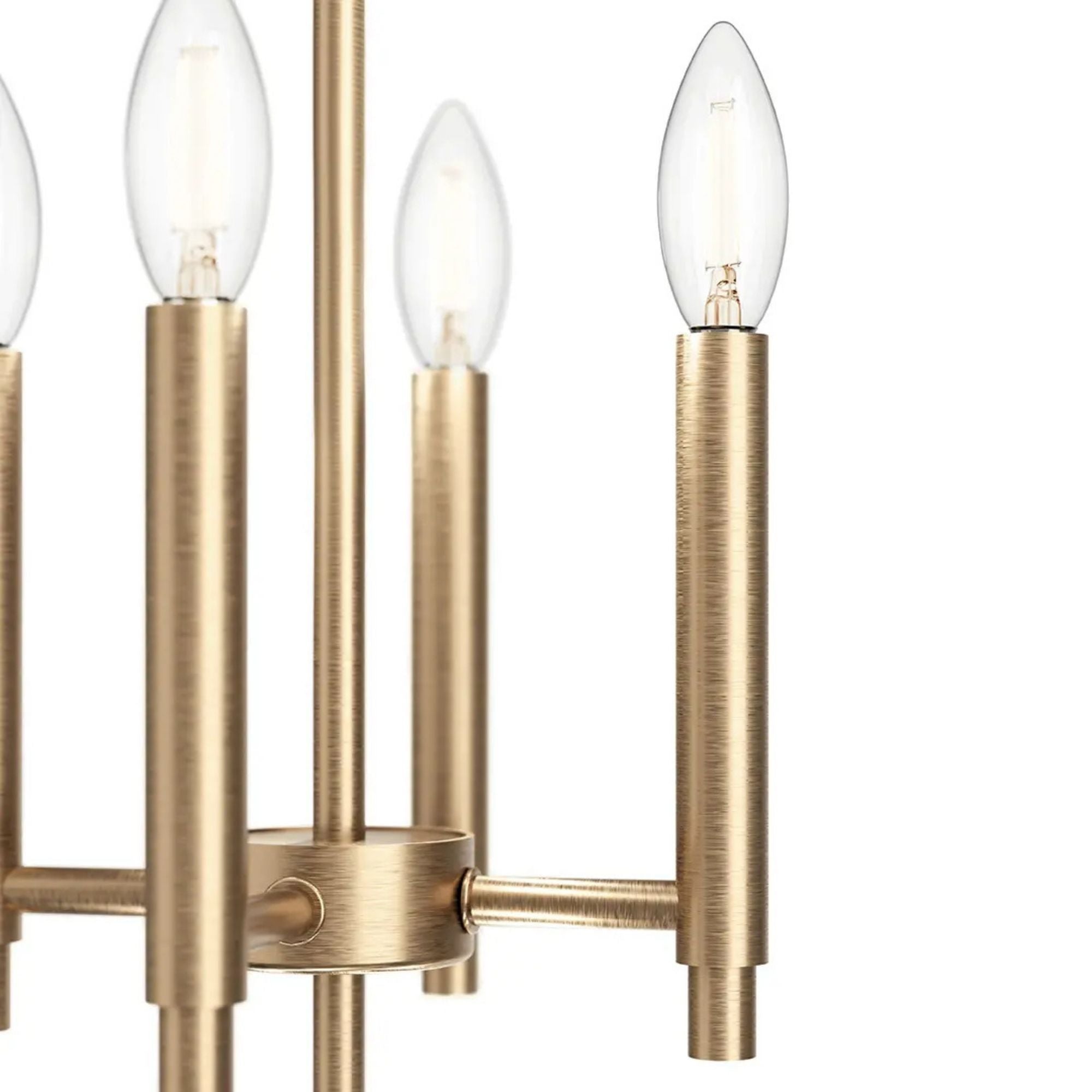 Kichler Lighting - Madden 43" 8-Light Foyer Pendant, Champagne Bronze Finish | Bees Lighting