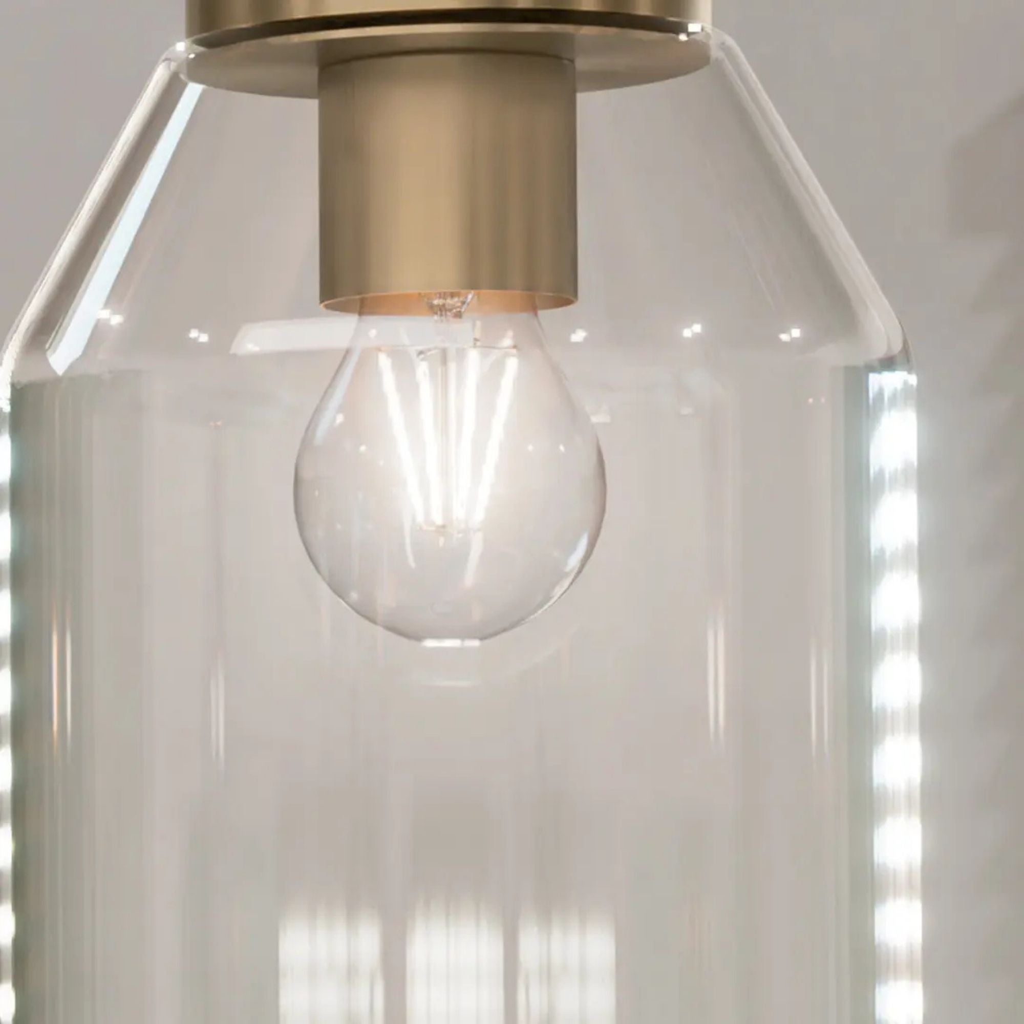 Kichler Lighting - Madden 15" Mini Pendant, Champagne Bronze Finish | Bees Lighting