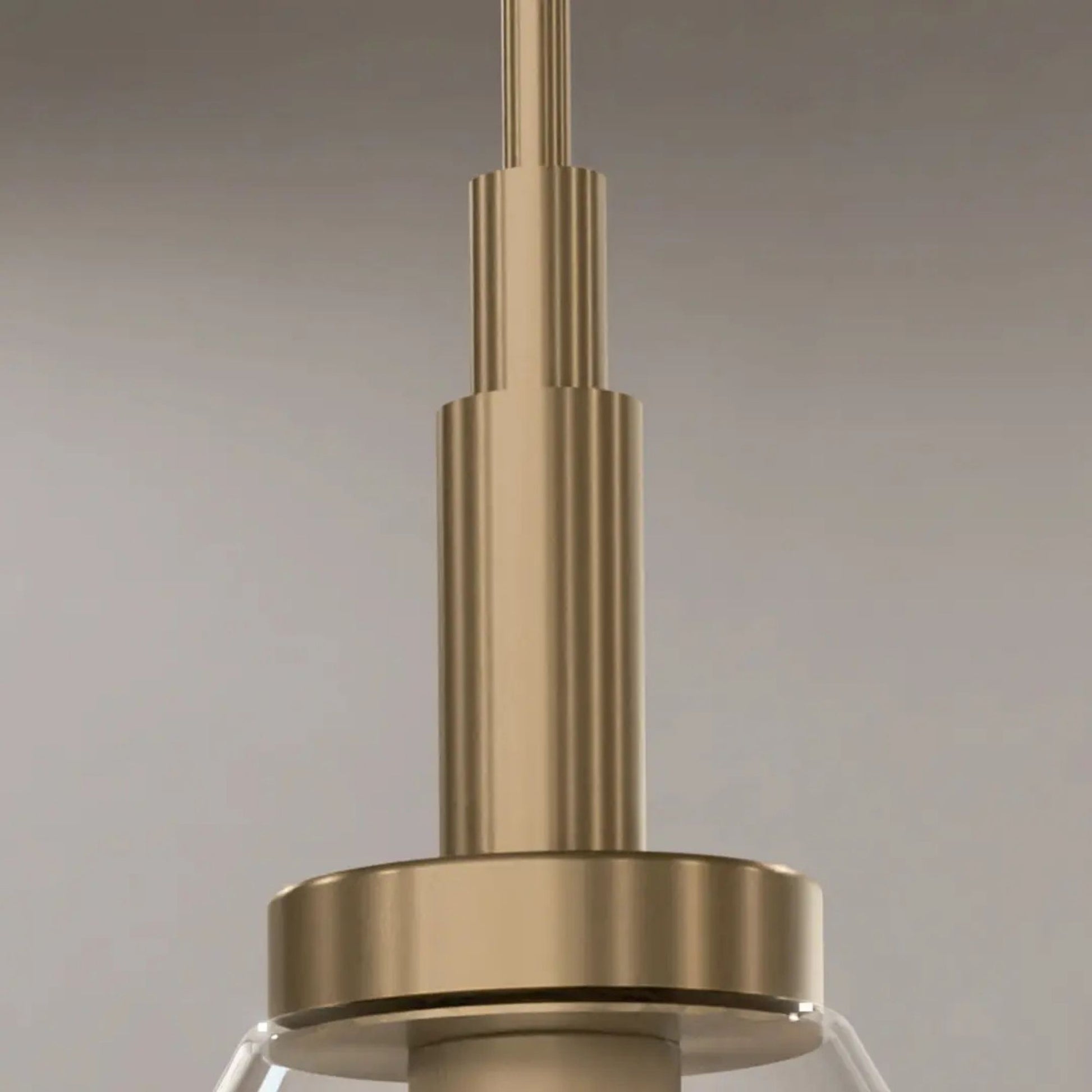 Kichler Lighting - Madden 15" Mini Pendant, Champagne Bronze Finish | Bees Lighting