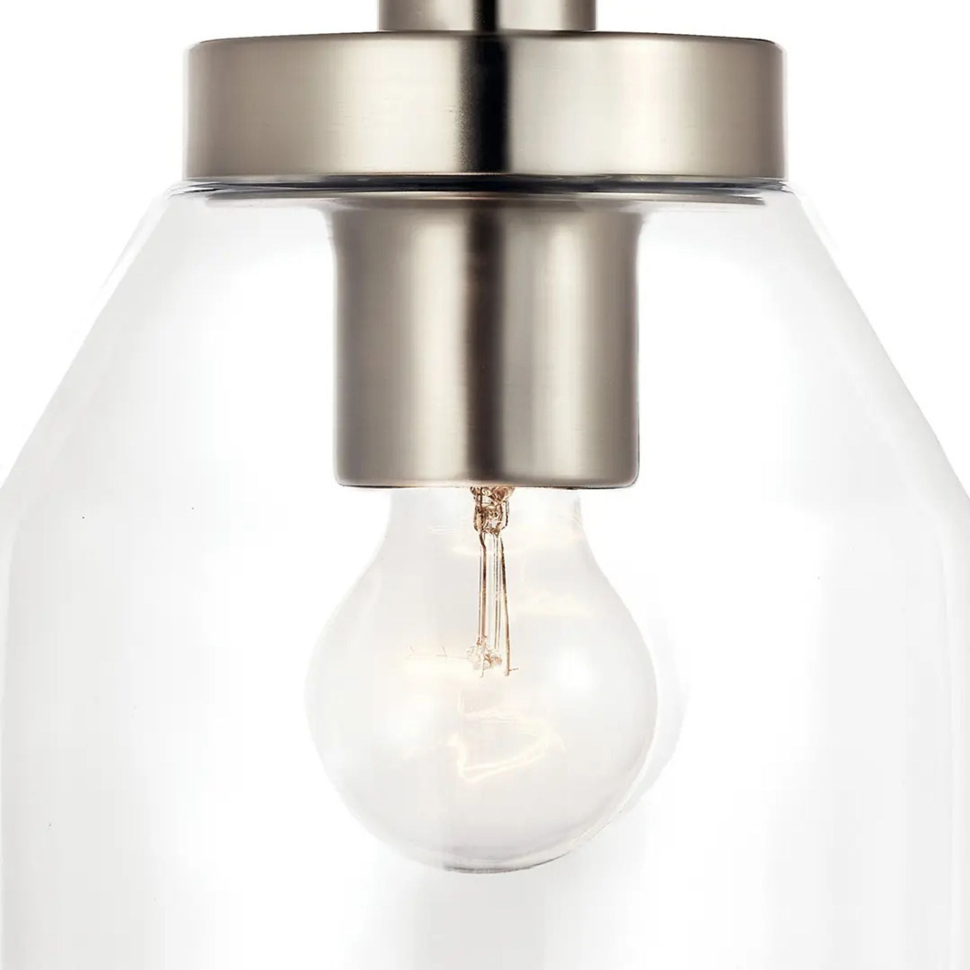Kichler Lighting - Madden 15" Mini Pendant, Brushed Nickel Finish | Bees Lighting