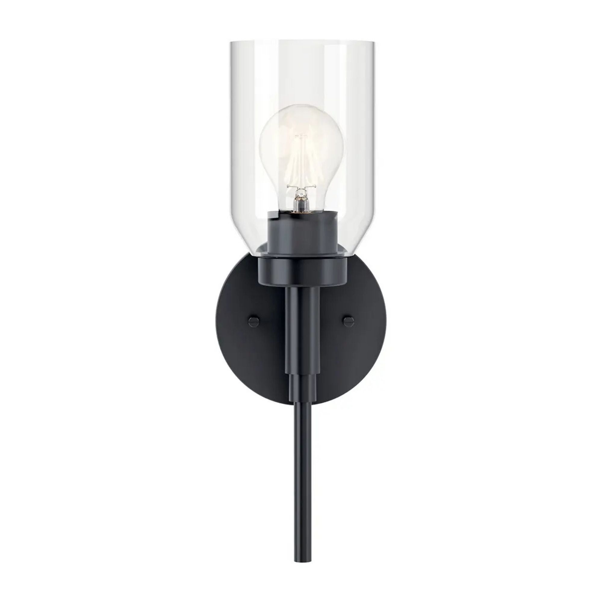 Madden 5" Wall Sconce, Black Finish