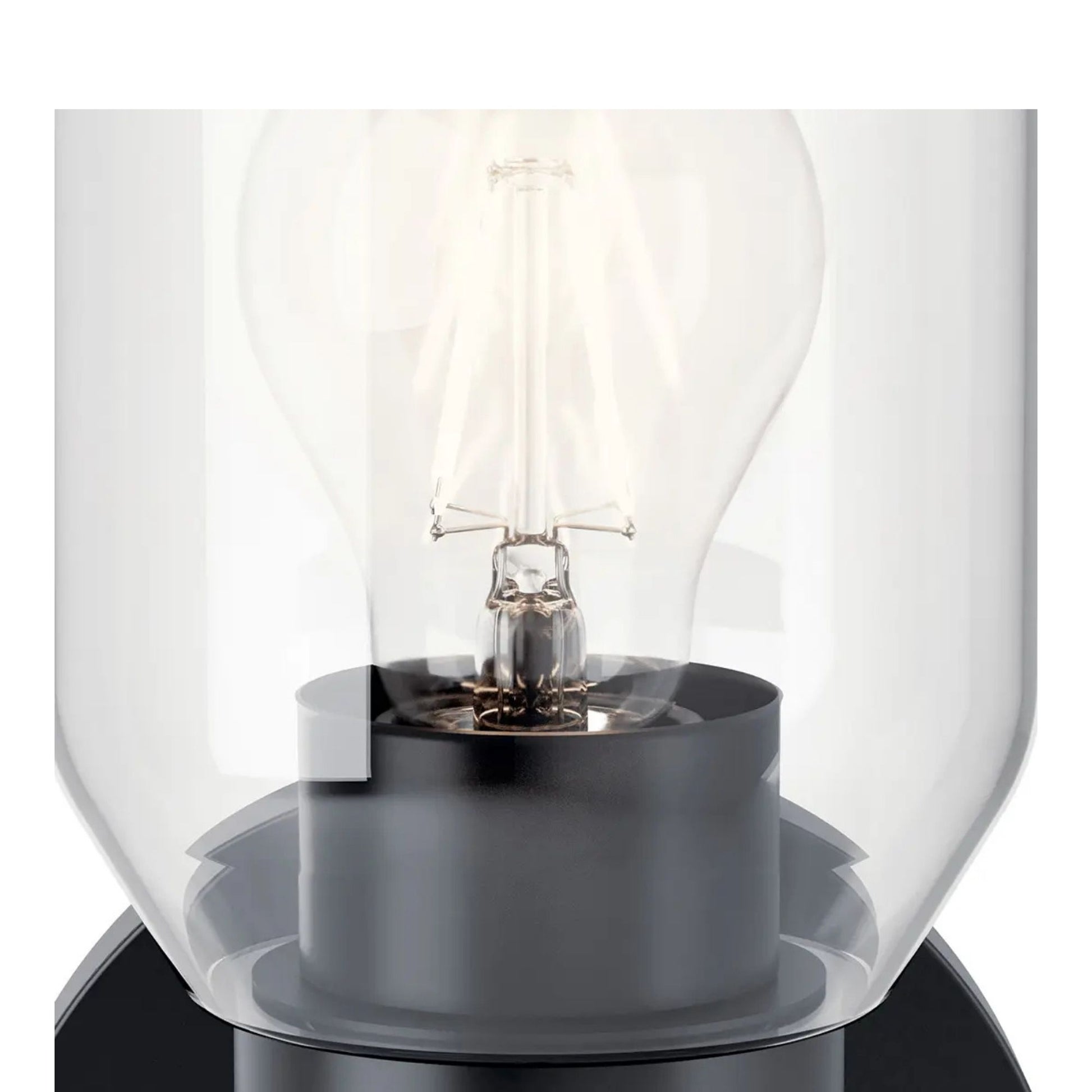 Kichler Lighting - Madden 5" Wall Sconce, Black Finish | Bees Lighting