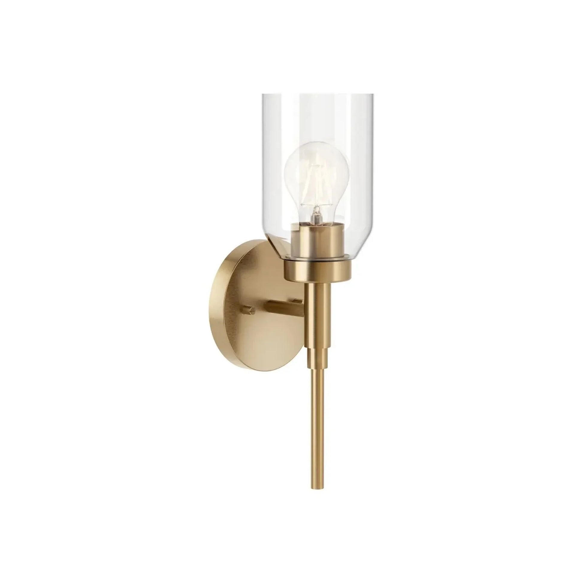 Kichler Lighting - Madden 5" Wall Sconce, Champagne Bronze Finish | Bees Lighting