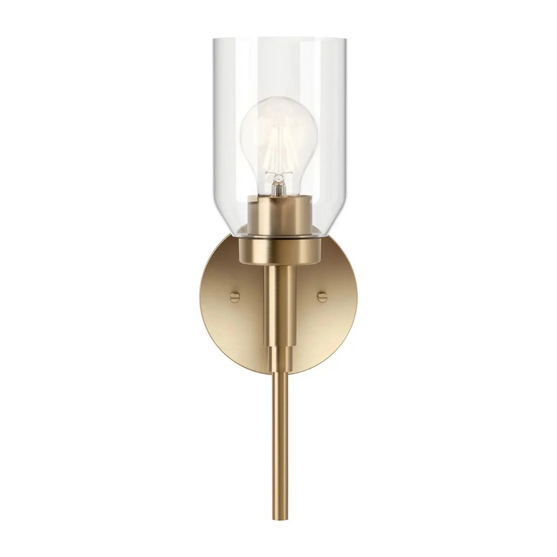 Kichler Lighting - Madden 5" Wall Sconce, Champagne Bronze Finish | Bees Lighting