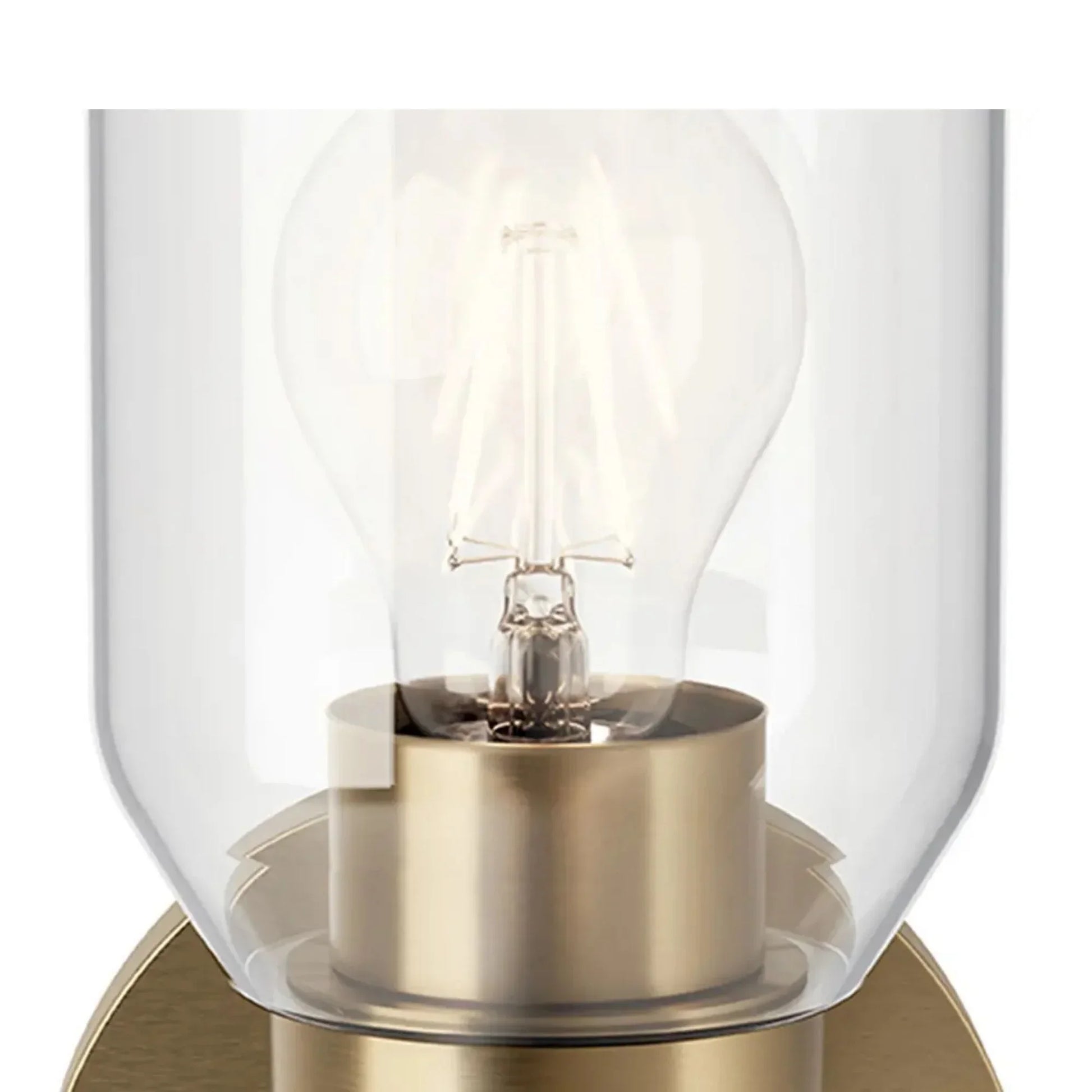 Kichler Lighting - Madden 5" Wall Sconce, Champagne Bronze Finish | Bees Lighting