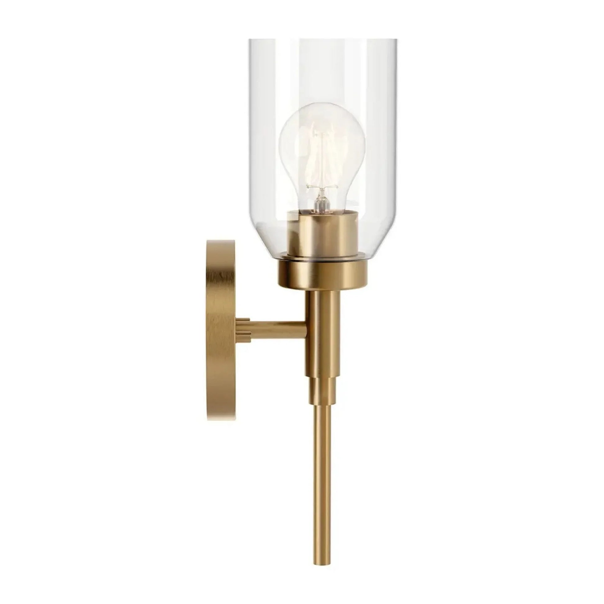 Kichler Lighting - Madden 5" Wall Sconce, Champagne Bronze Finish | Bees Lighting