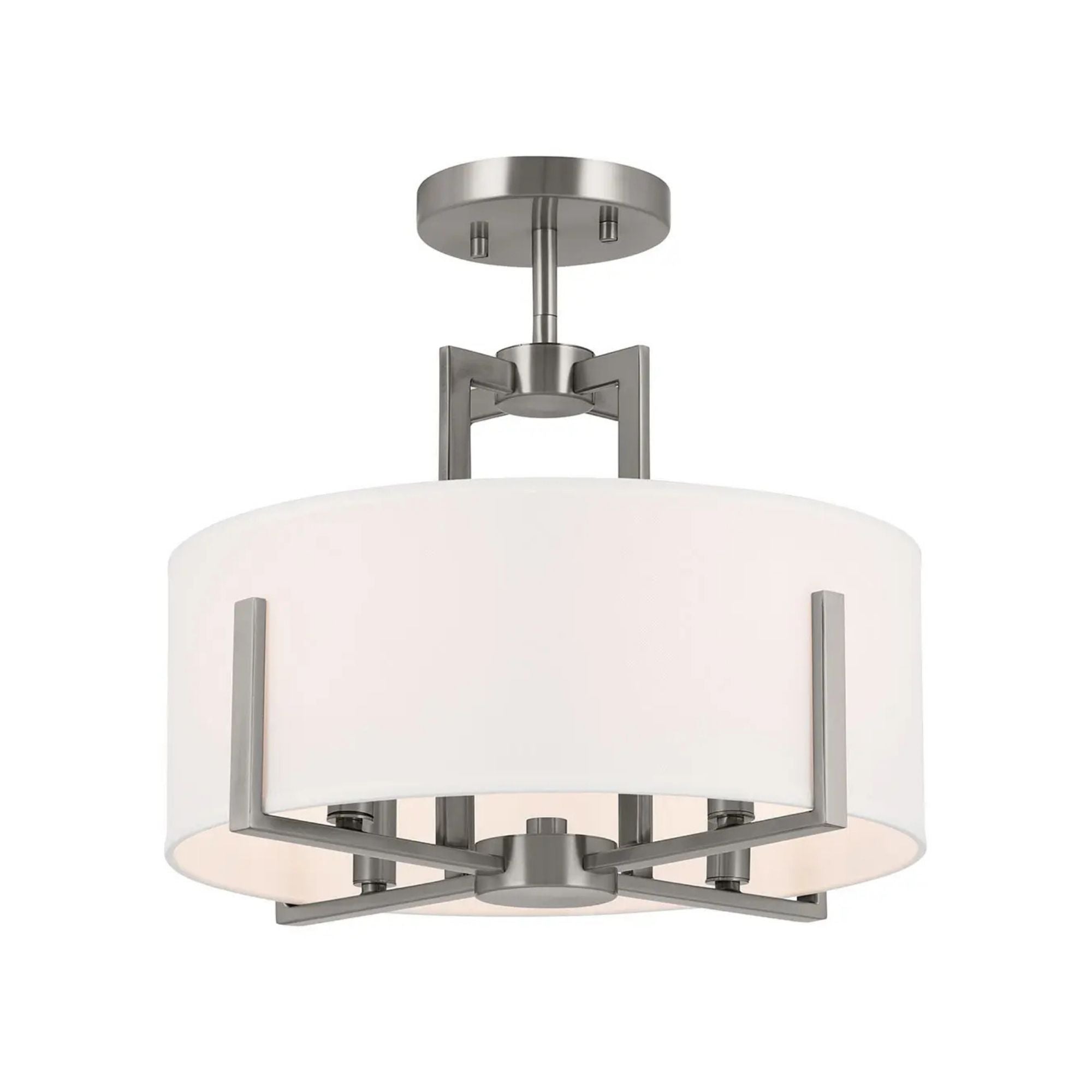 Malen 16" 4-Light Convertible Pendant, Classic Pewter Finish