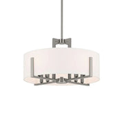 Malen 20" 8-Light Convertible Pendant, Classic Pewter Finish