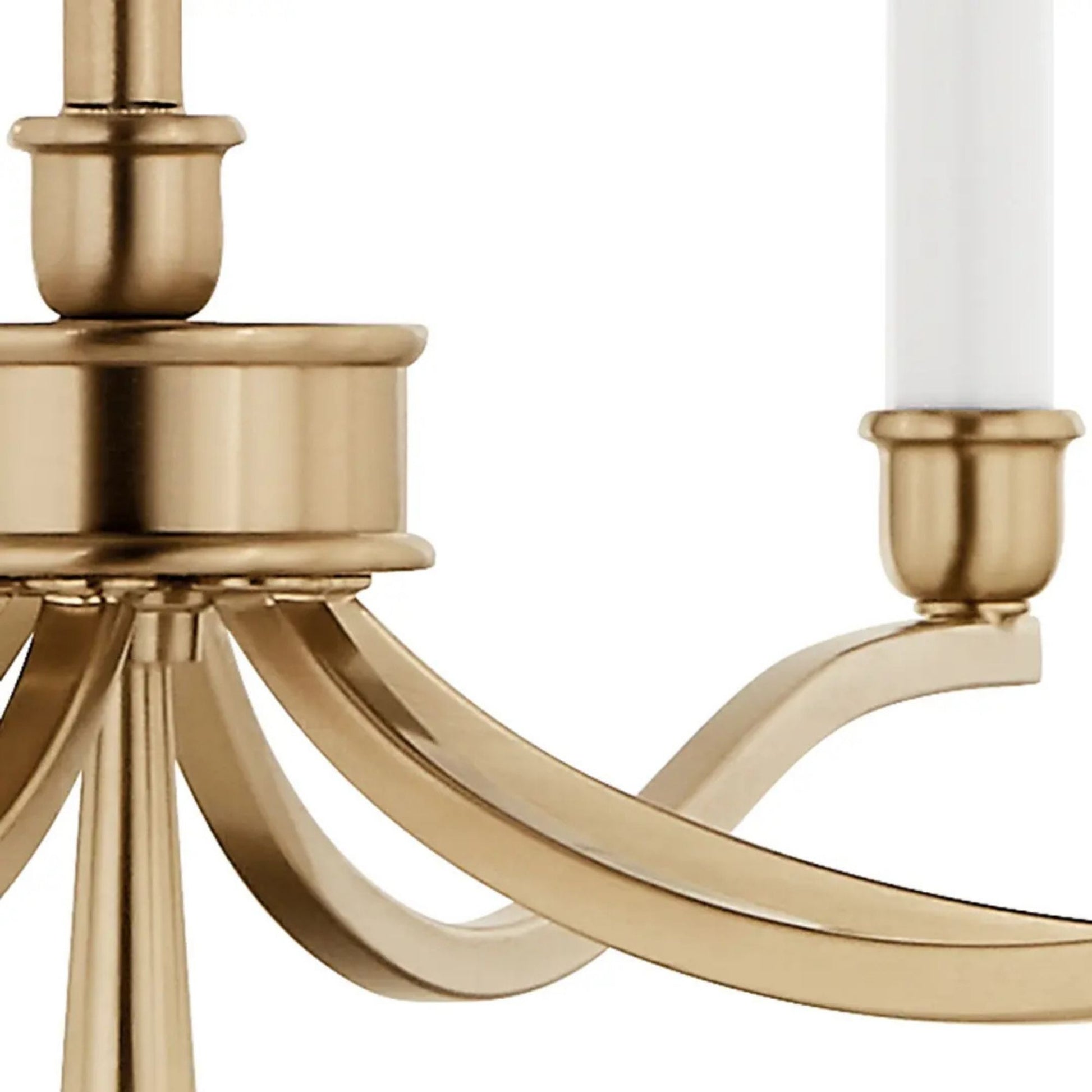 Kichler Lighting - Malene 52" 8-Light Chandelier, Champagne Bronze Finish | Bees Lighting
