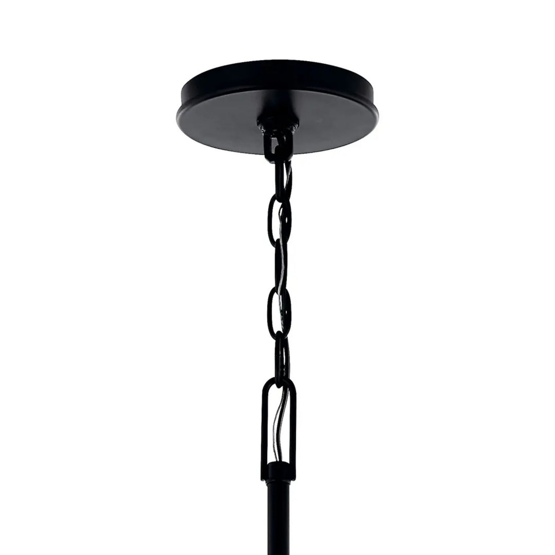 Kichler Lighting - Malene 45" 8-Light Foyer Chandelier, Black Finish | Bees Lighting