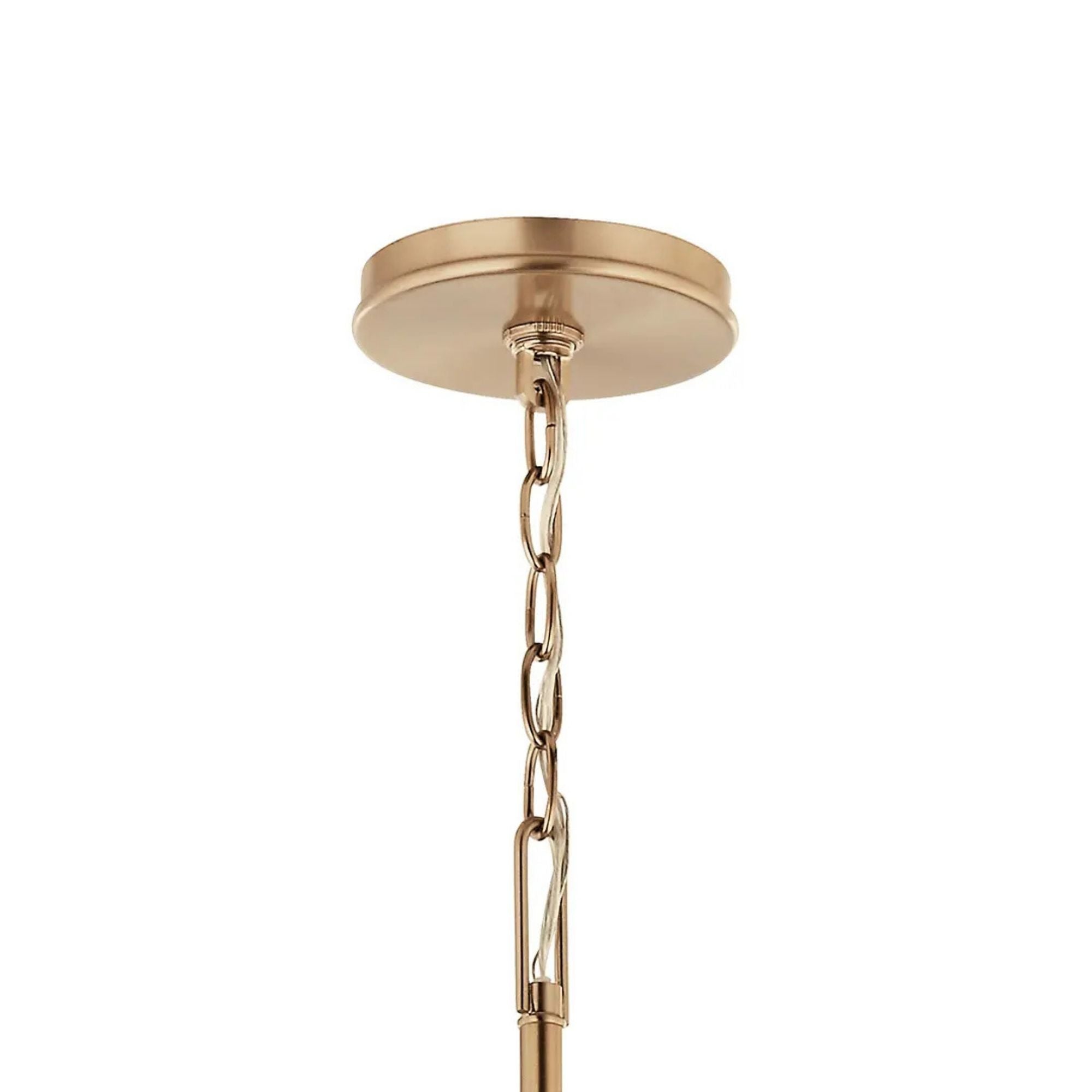 Kichler Lighting - Malene 45" 8-Light Foyer Chandelier, Champagne Bronze Finish | Bees Lighting