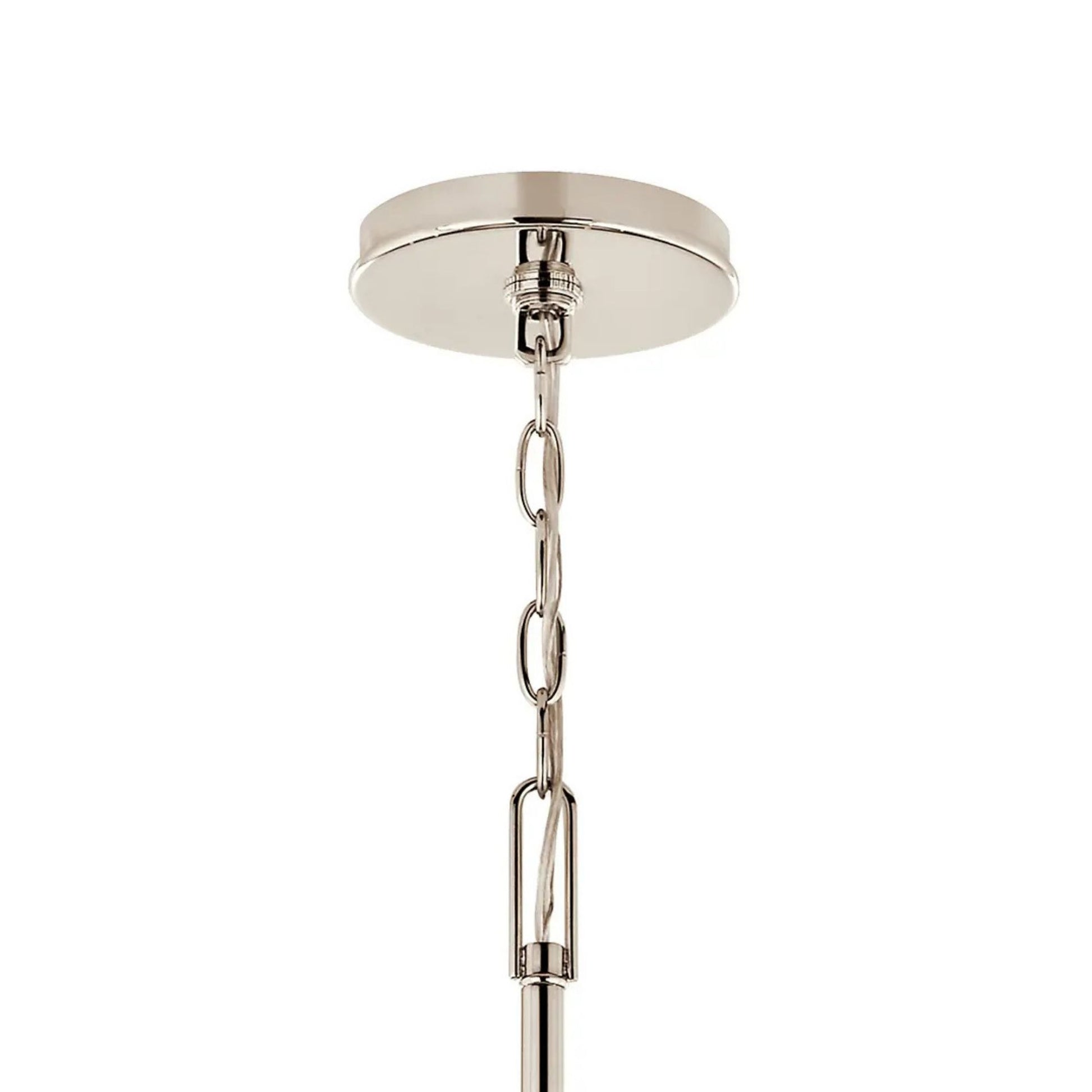 Kichler Lighting - Malene 45" 8-Light Foyer Chandelier, Polished Nickel Finish | Bees Lighting