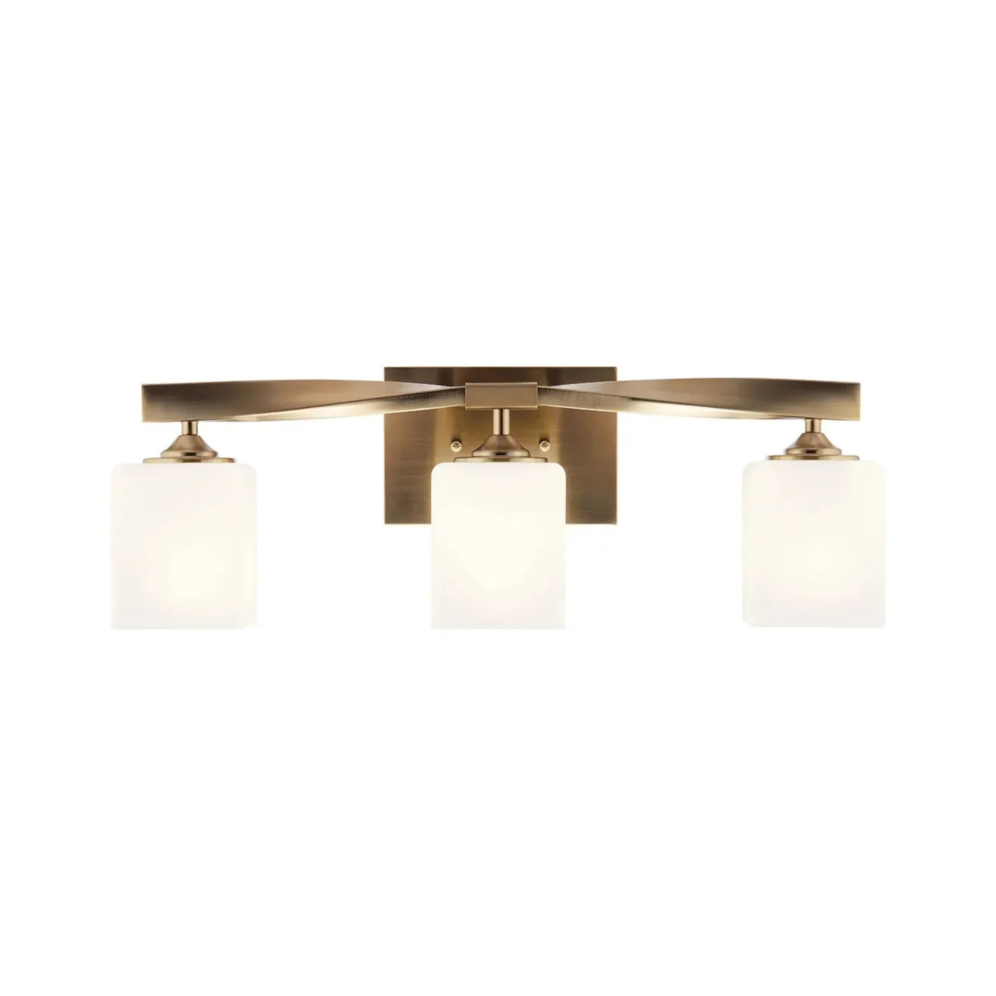 Kichler Lighting - Marette 23" 3-Light Bath Vanity Light, Champagne Bronze Finish | Bees Lighting
