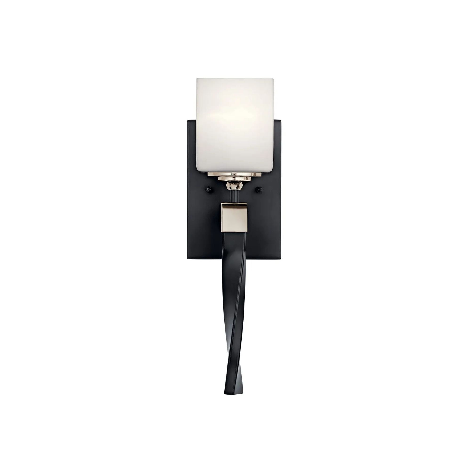 Marette 5" Wall Sconce, Black Finish