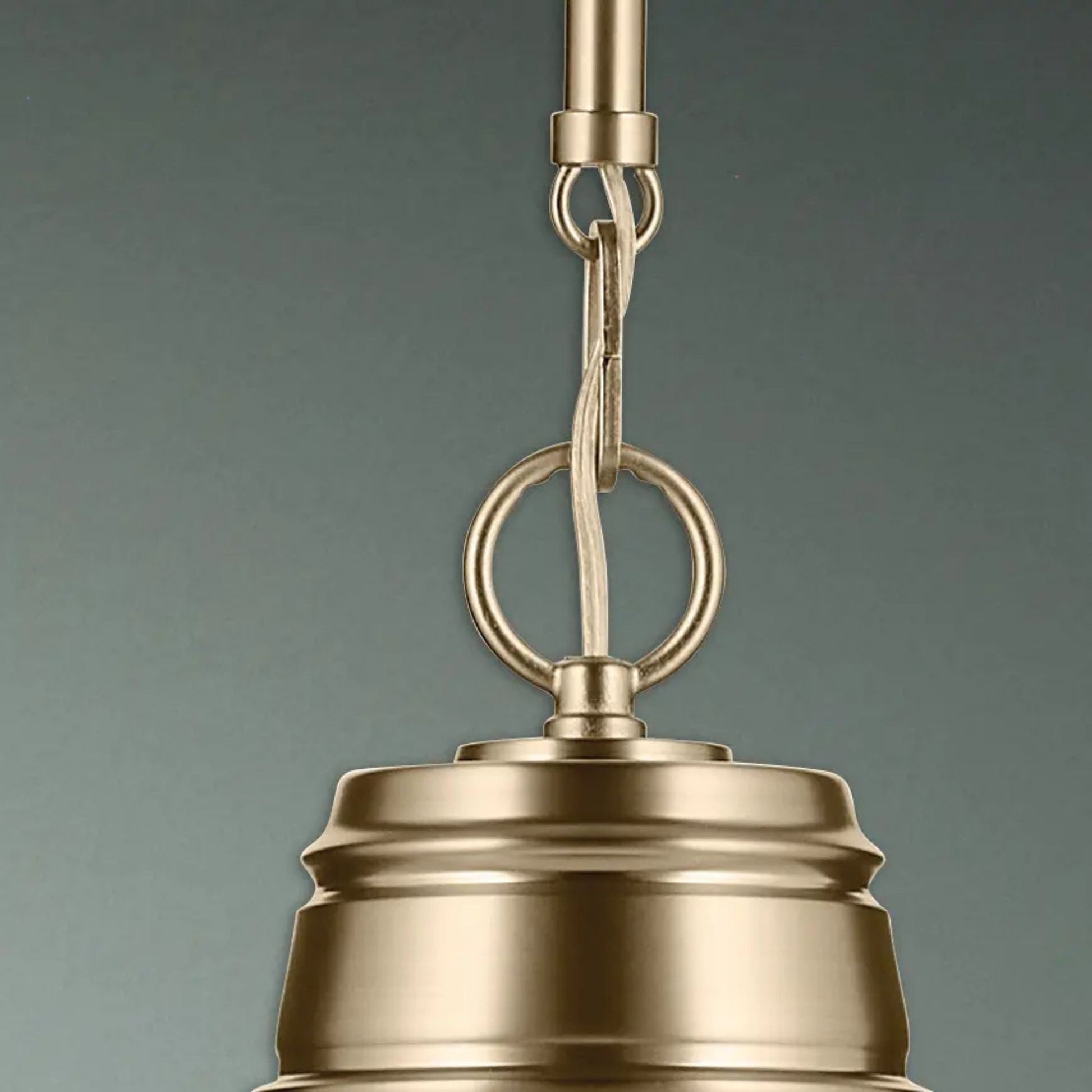 Kichler Lighting - Marsailli 12" Pendant, Champagne Bronze Finish, Clear Glass | Bees Lighting