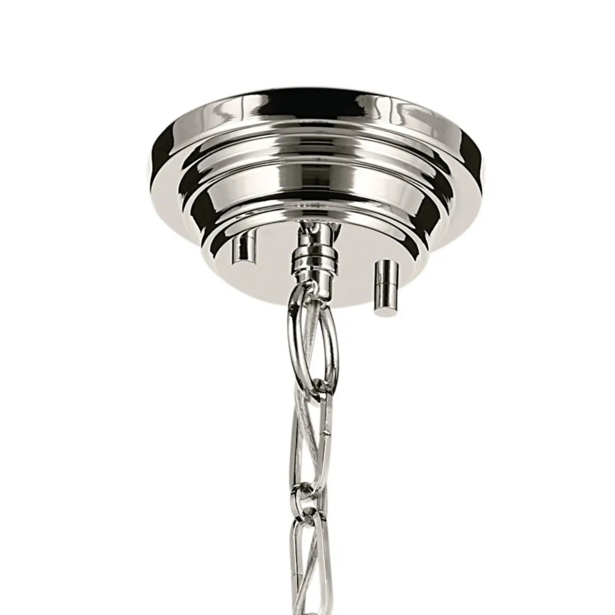 Marsailli 12" Pendant, Polished Nickel Finish, Opal Glass