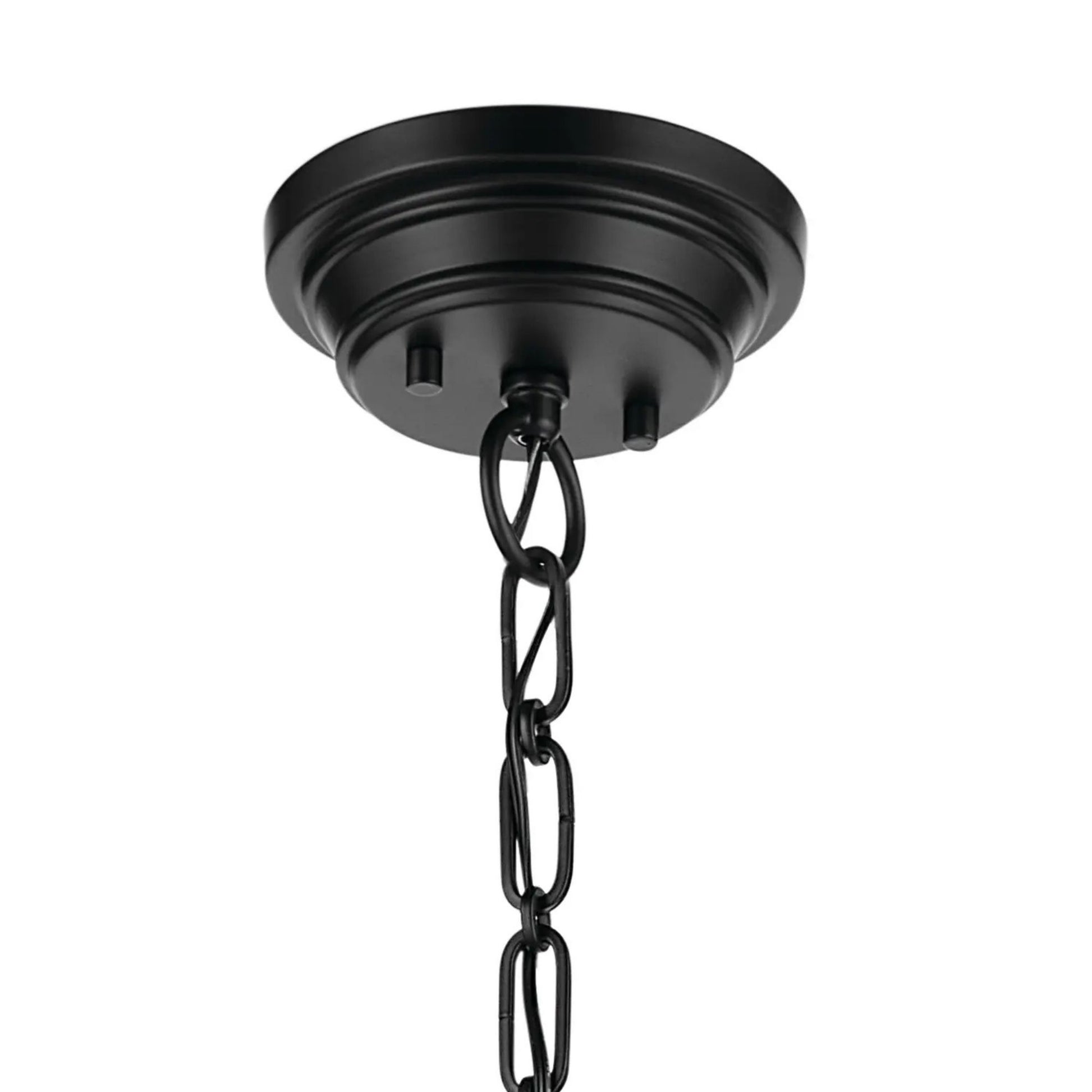 Kichler Lighting - Marsailli 16" Pendant, Black Finish, Opal Glass | Bees Lighting