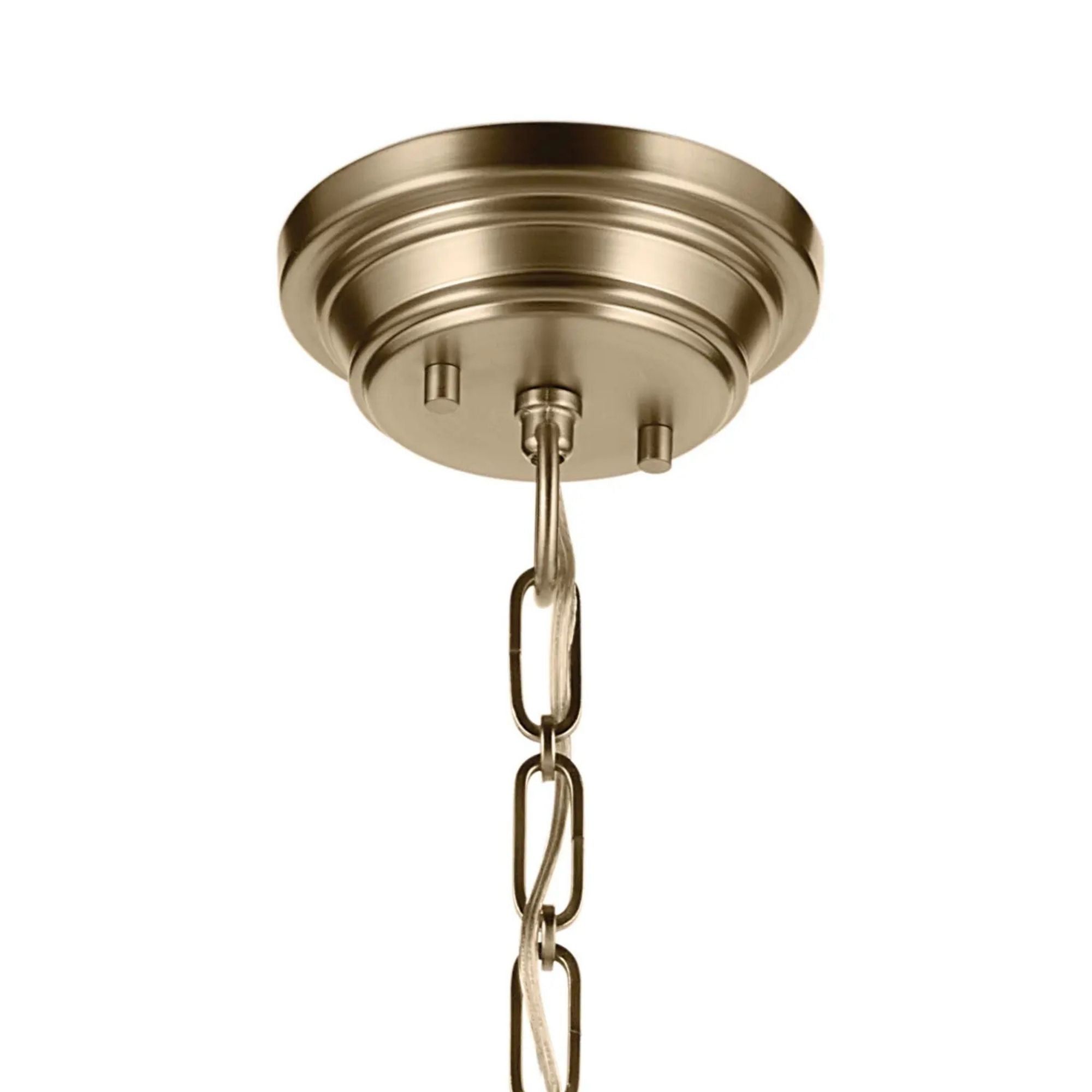 Kichler Lighting - Marsailli 16" Pendant, Champagne Bronze Finish, Clear Glass | Bees Lighting