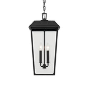 Kichler Lighting - Mathus 22" 2-Light Outdoor Pendant, Textured Black Finish | Bees Lighting