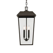 Kichler Lighting - Mathus 22" 2-Light Outdoor Pendant, Olde Bronze Finish | Bees Lighting