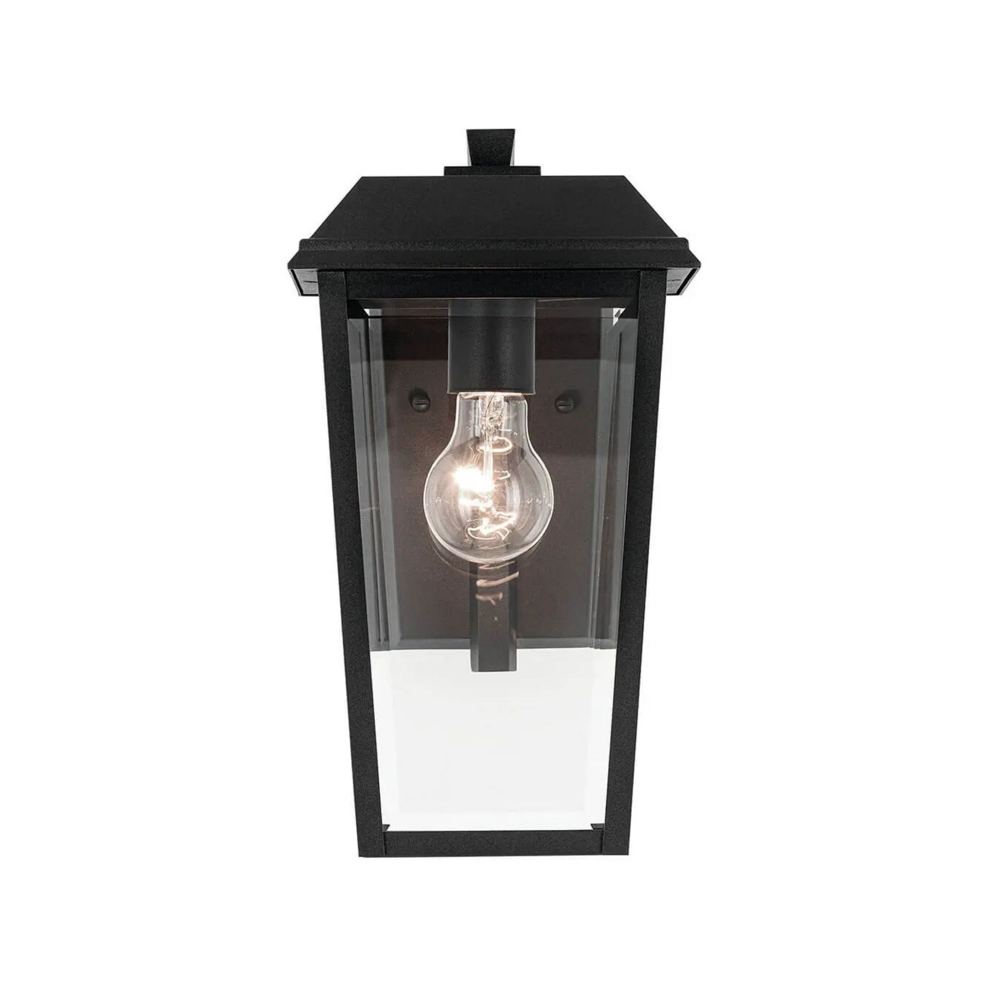 Kichler Lighting - Mathus 13" Outdoor Wall Light, Textured Black Finish | Bees Lighting
