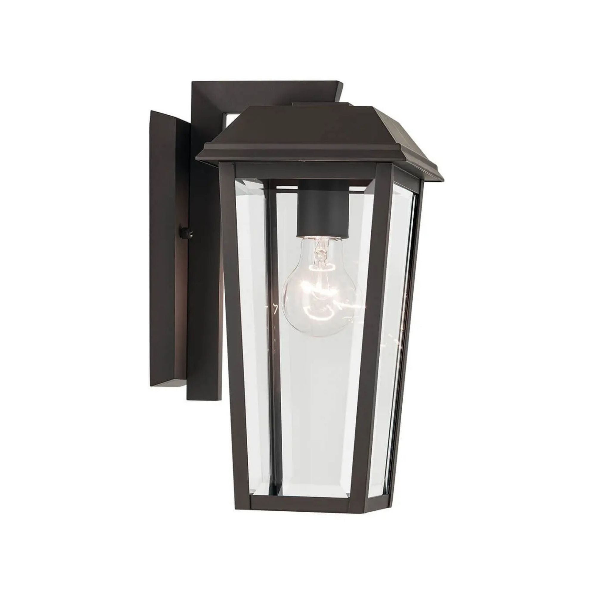 Mathus 13" Outdoor Wall Light, Olde Bronze Finish