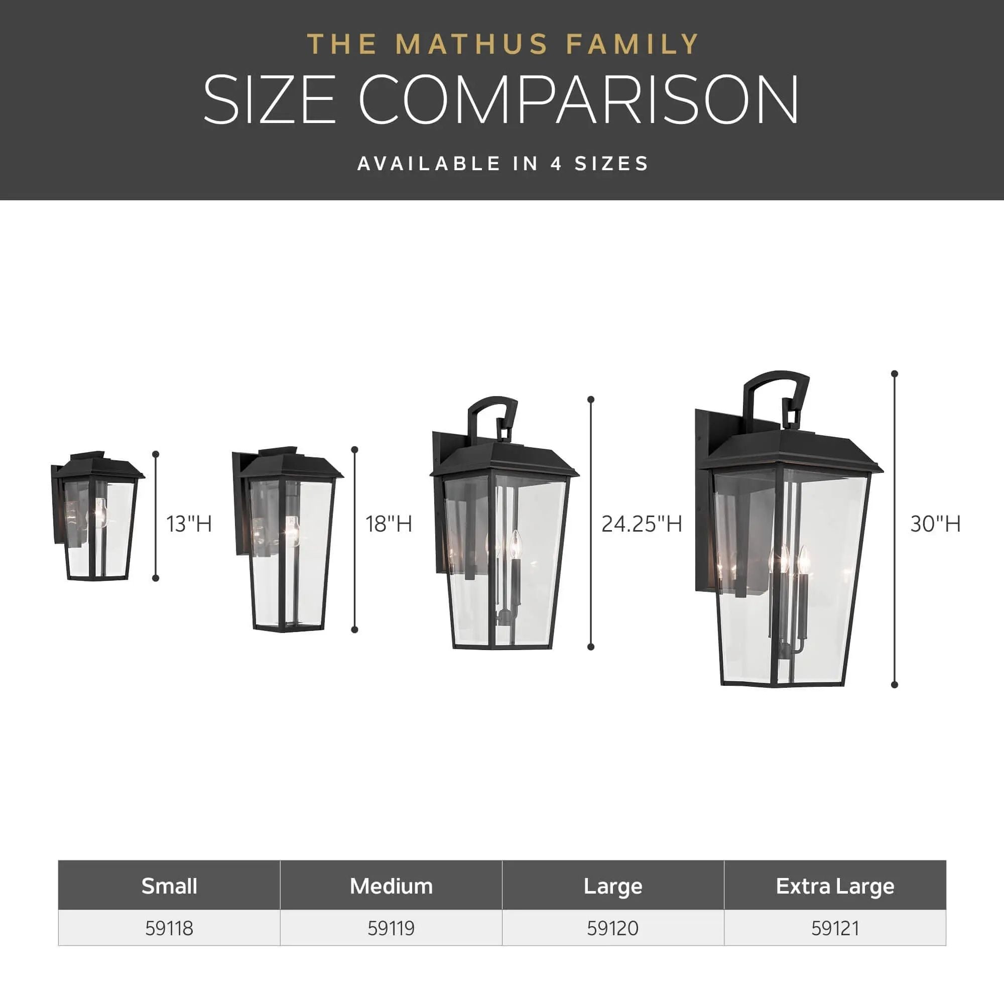 Mathus 13" Outdoor Wall Light, Olde Bronze Finish