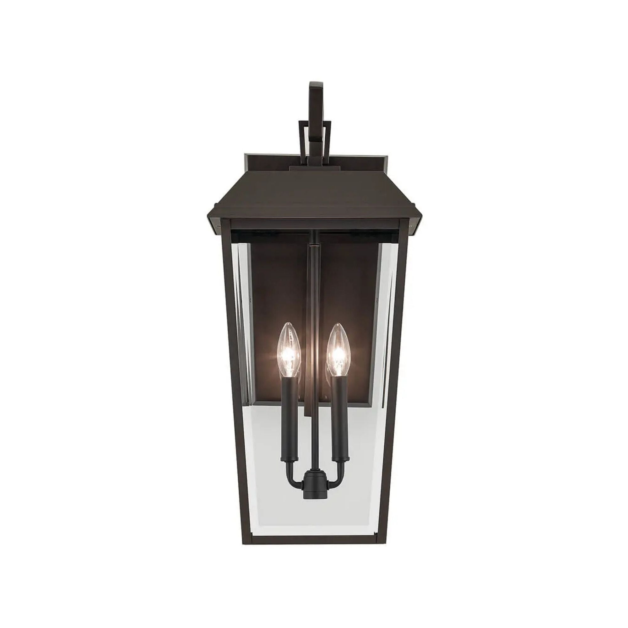 Mathus 24" 2-Light Outdoor Wall Light, Olde Bronze Finish