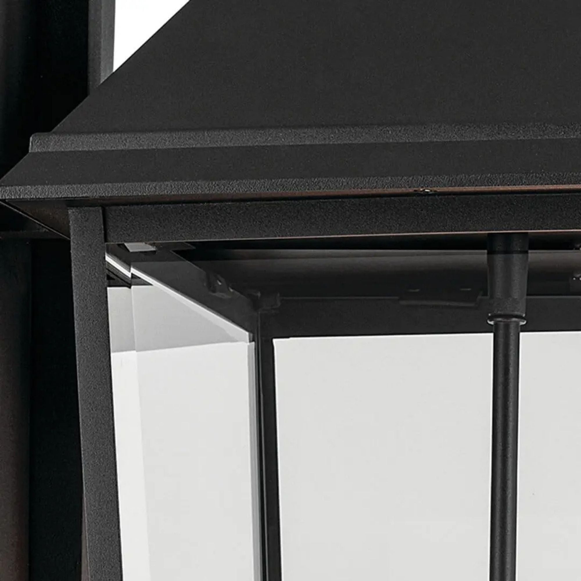 Kichler Lighting - Mathus 30" 3-Light Outdoor Wall Light, Textured Black Finish | Bees Lighting