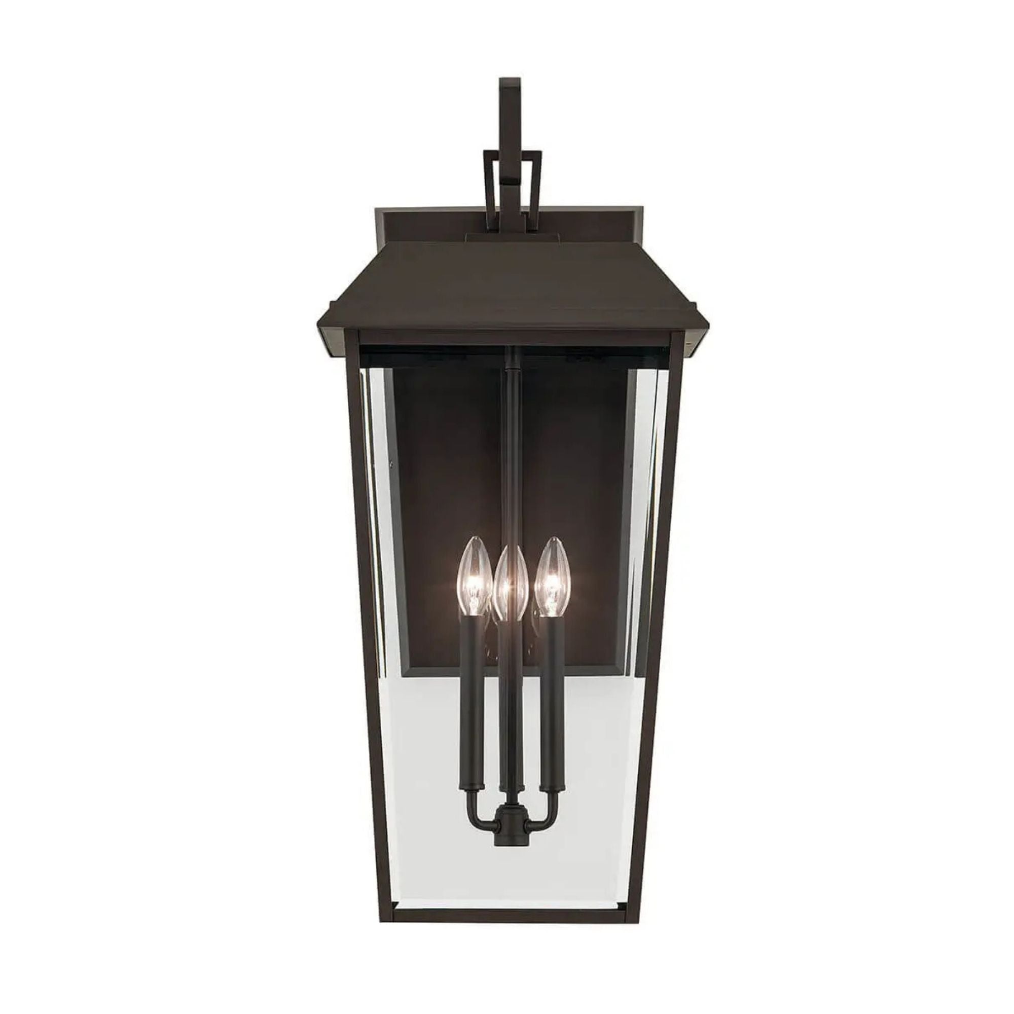 Kichler Lighting - Mathus 30" 3-Light Outdoor Wall Light, Olde Bronze Finish | Bees Lighting
