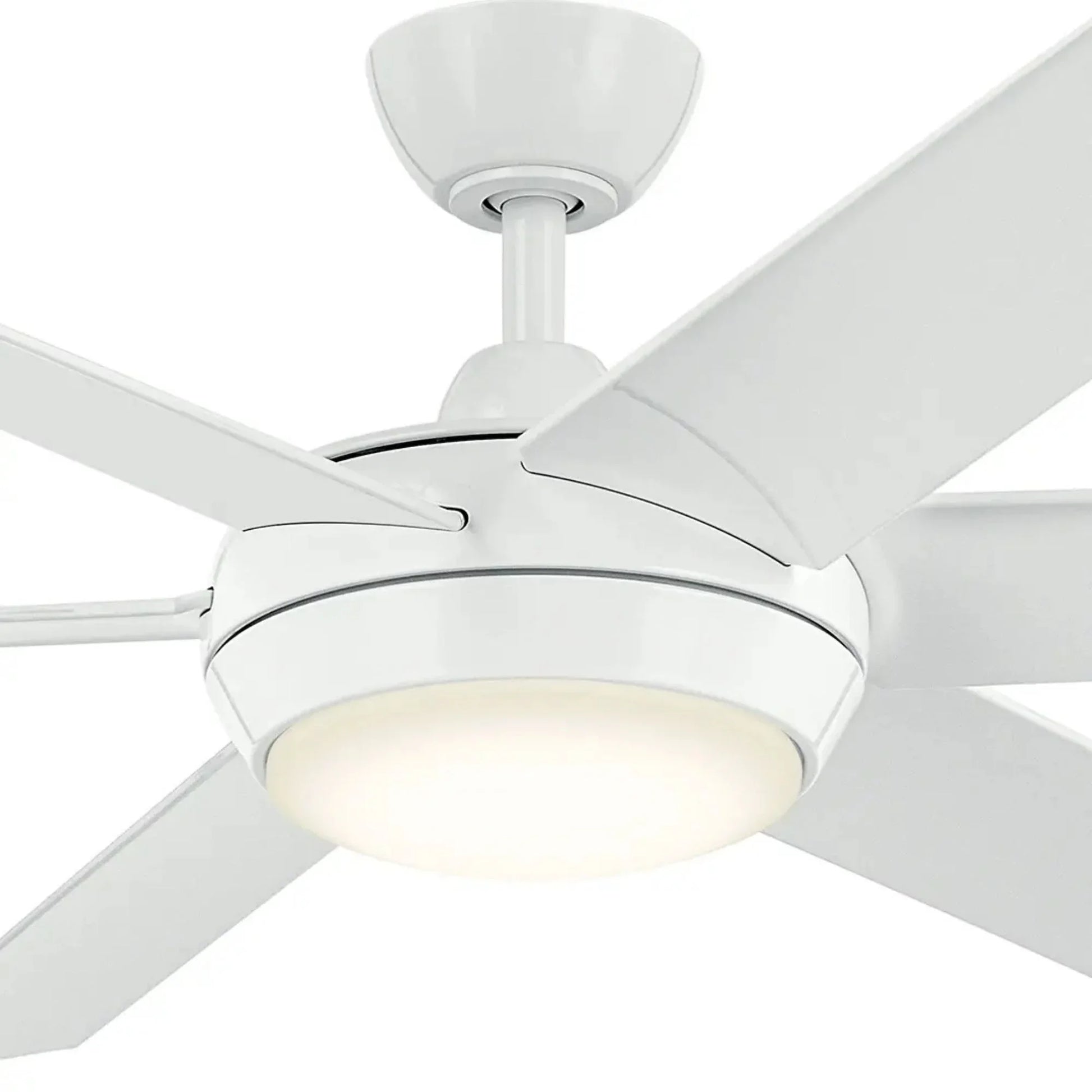 Kichler Lighting - Mint 60" White Modern LED Ceiling Fan with Remote | Bees Lighting