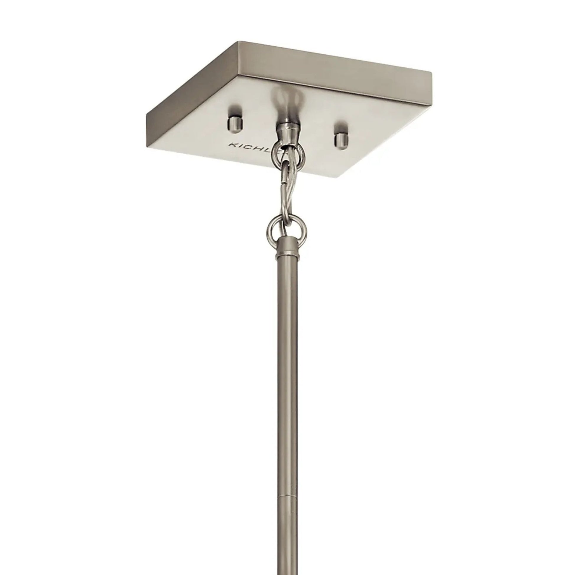 Kichler Lighting - Moorgate 8" Mini Pendant, Distressed Antique White Finish | Bees Lighting