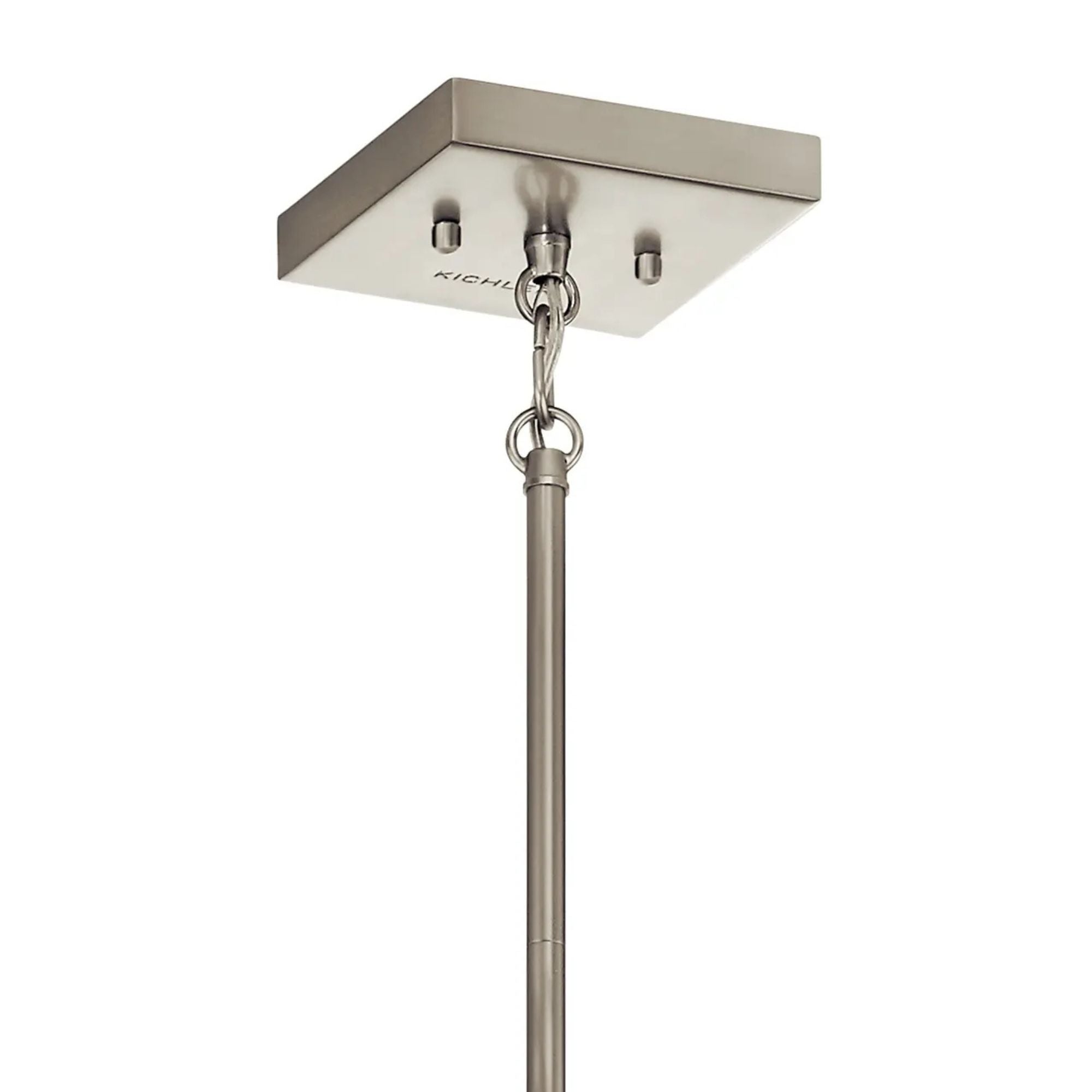Kichler Lighting - Moorgate 8" Mini Pendant, Distressed Antique White Finish | Bees Lighting