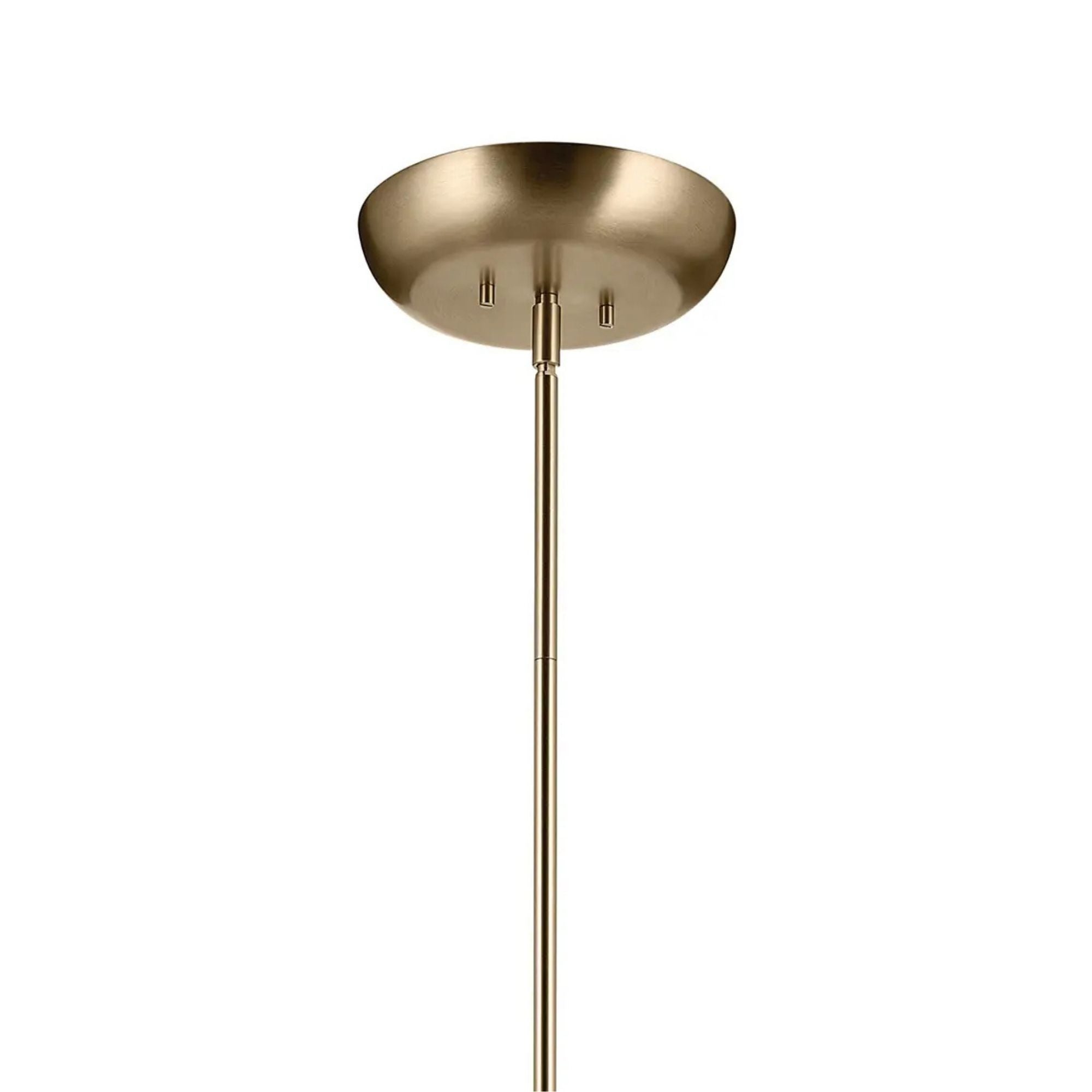 Kichler Moraine 30 in. 10-Light Chandelier, Champagne Bronze with Clear Cylinder Shades