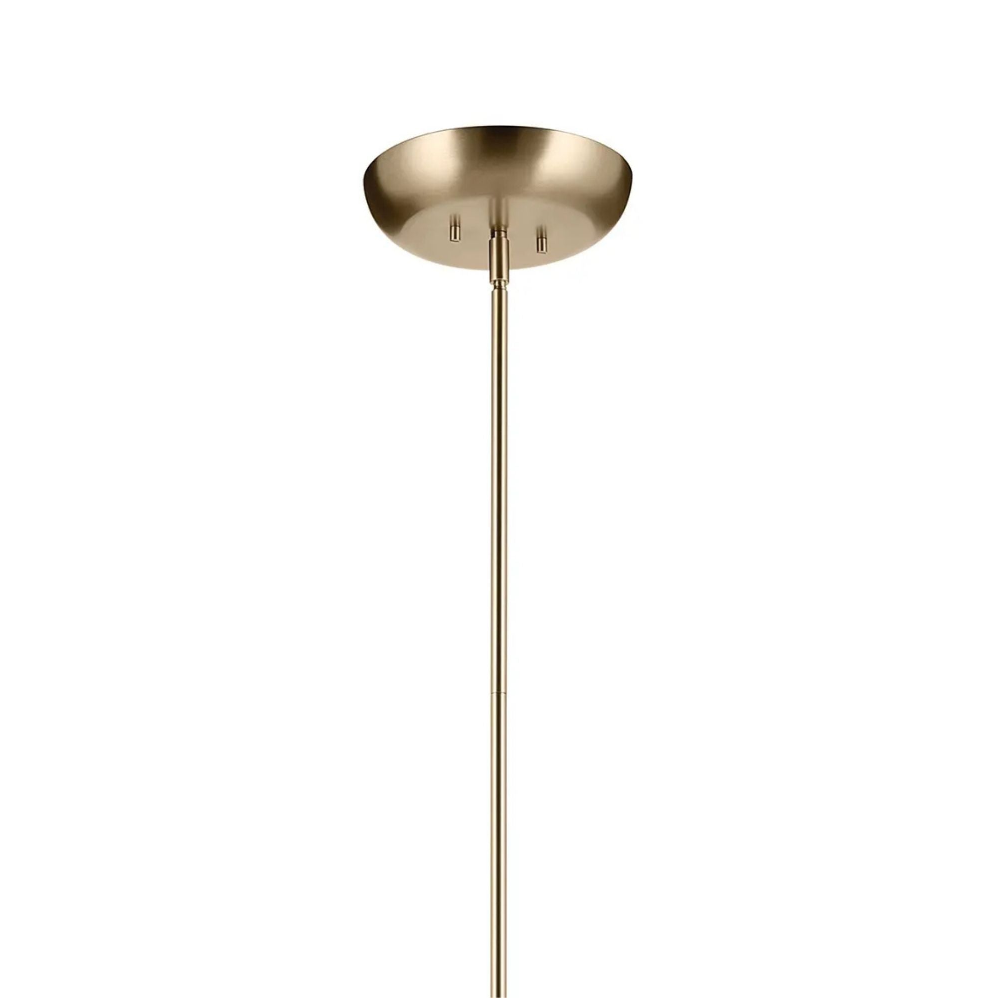 Kichler Moraine 27.5 in. 12-Light Chandelier, Champagne Bronze with Clear Glass Cylinder Shades