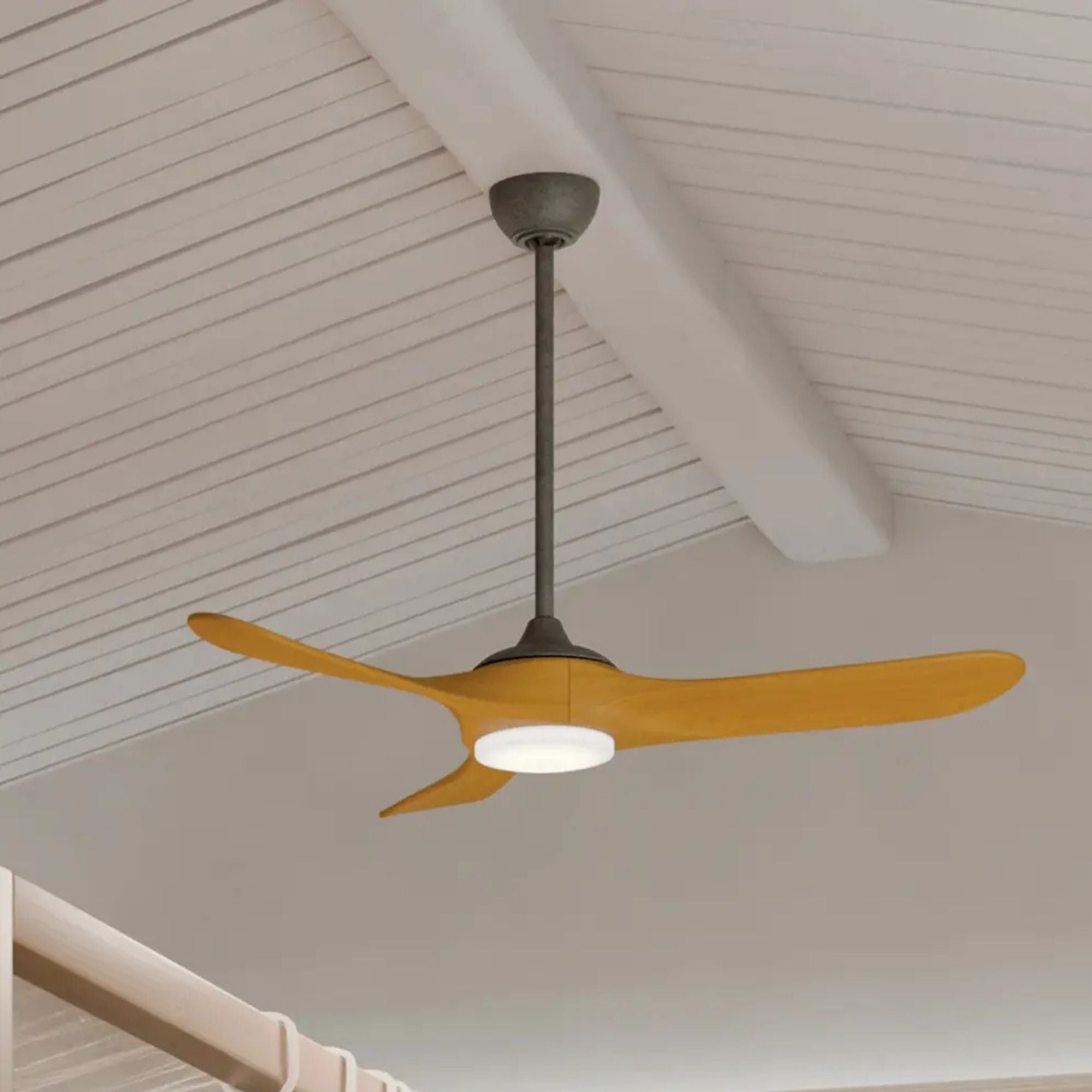 Kichler Mylo 52'' Ceiling Fan with LED Light DC Motor Anvil Iron