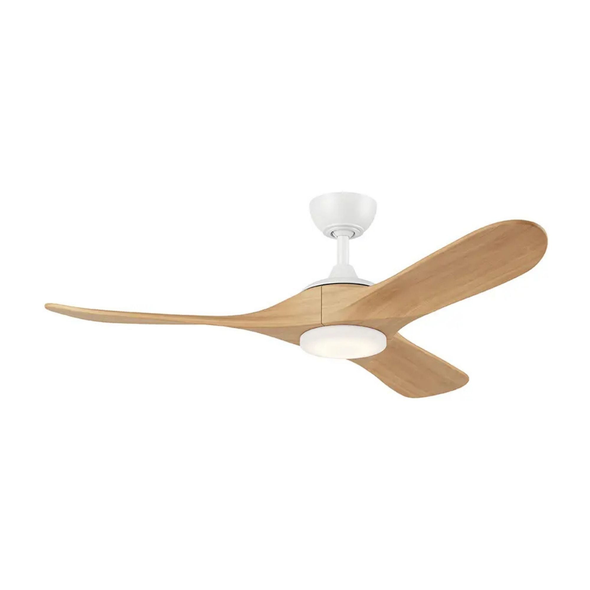 Kichler Mylo 52'' Ceiling Fan with LED Light DC Motor Matte White