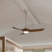Kichler Mylo 52'' Ceiling Fan with LED Light DC Motor Painted Brushed Nickel