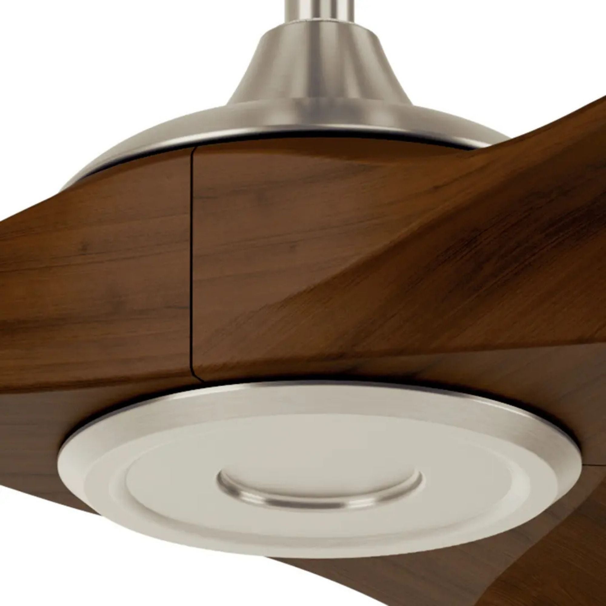 Kichler Mylo 52'' Ceiling Fan with LED Light DC Motor Painted Brushed Nickel