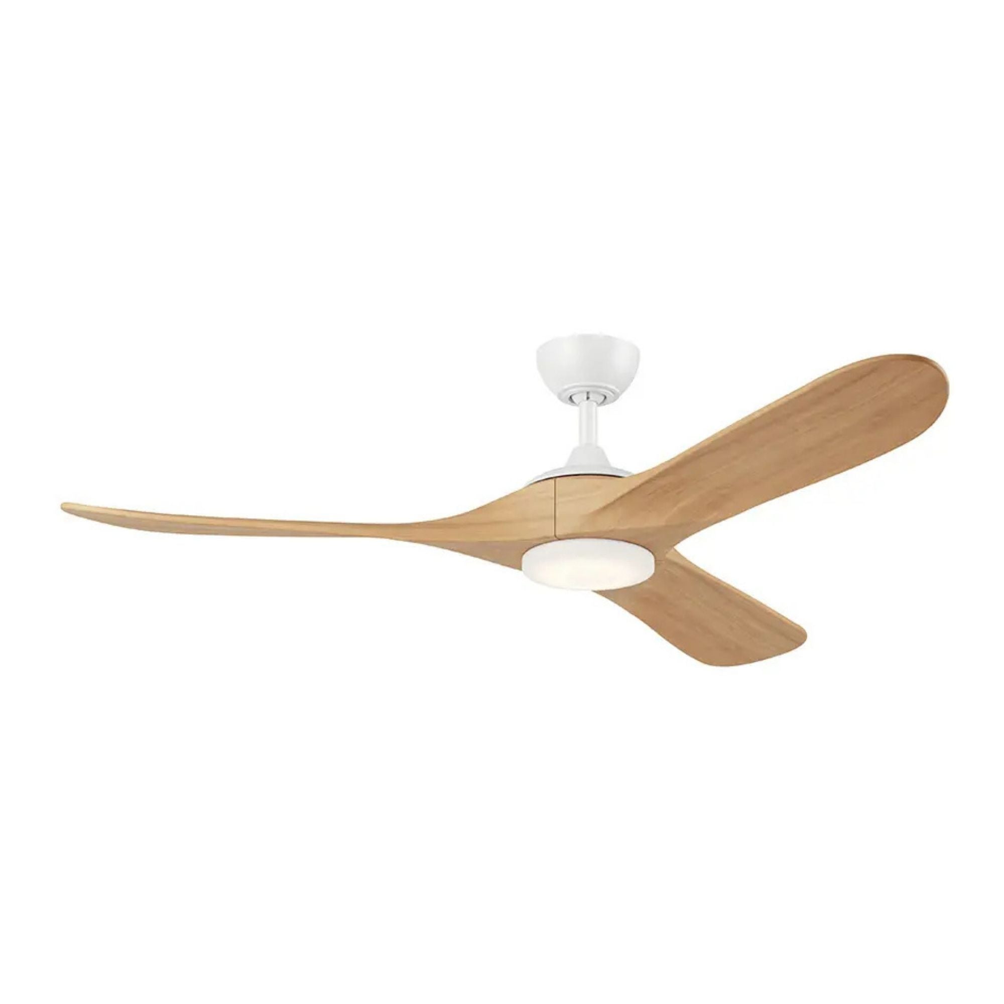 Kichler Mylo 60'' Ceiling Fan with LED Light DC Motor Matte White