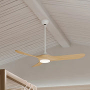 Kichler Mylo 60'' Ceiling Fan with LED Light DC Motor Matte White
