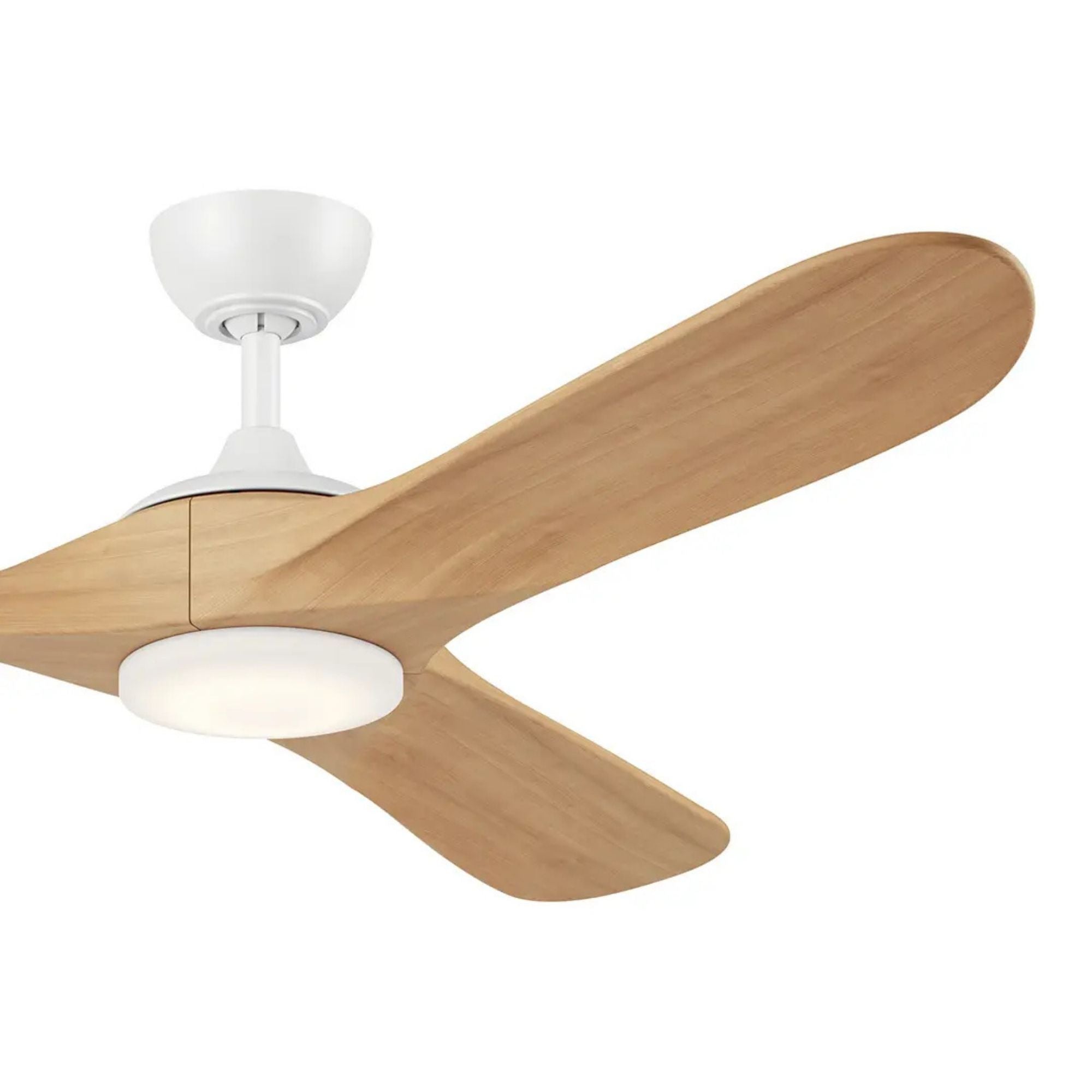 Kichler Mylo 60'' Ceiling Fan with LED Light DC Motor Matte White