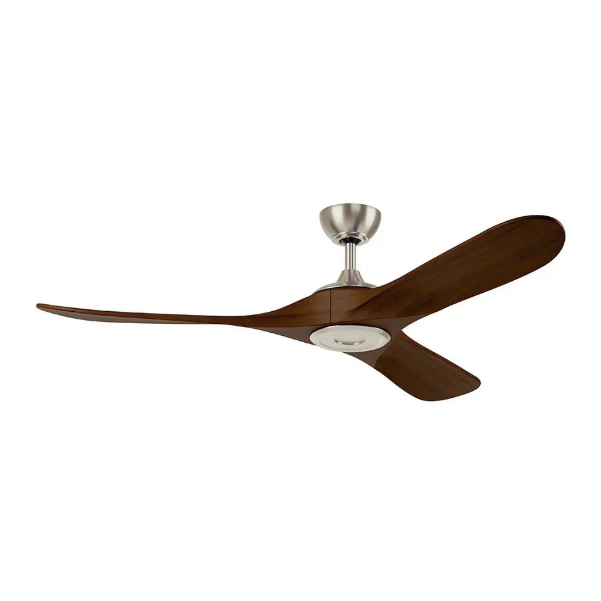 Kichler Mylo 60'' Ceiling Fan with LED Light DC Motor Painted Brushed Nickel
