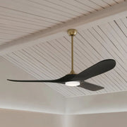 Kichler Mylo 70'' Ceiling Fan with LED Light DC Motor Champagne Bronze