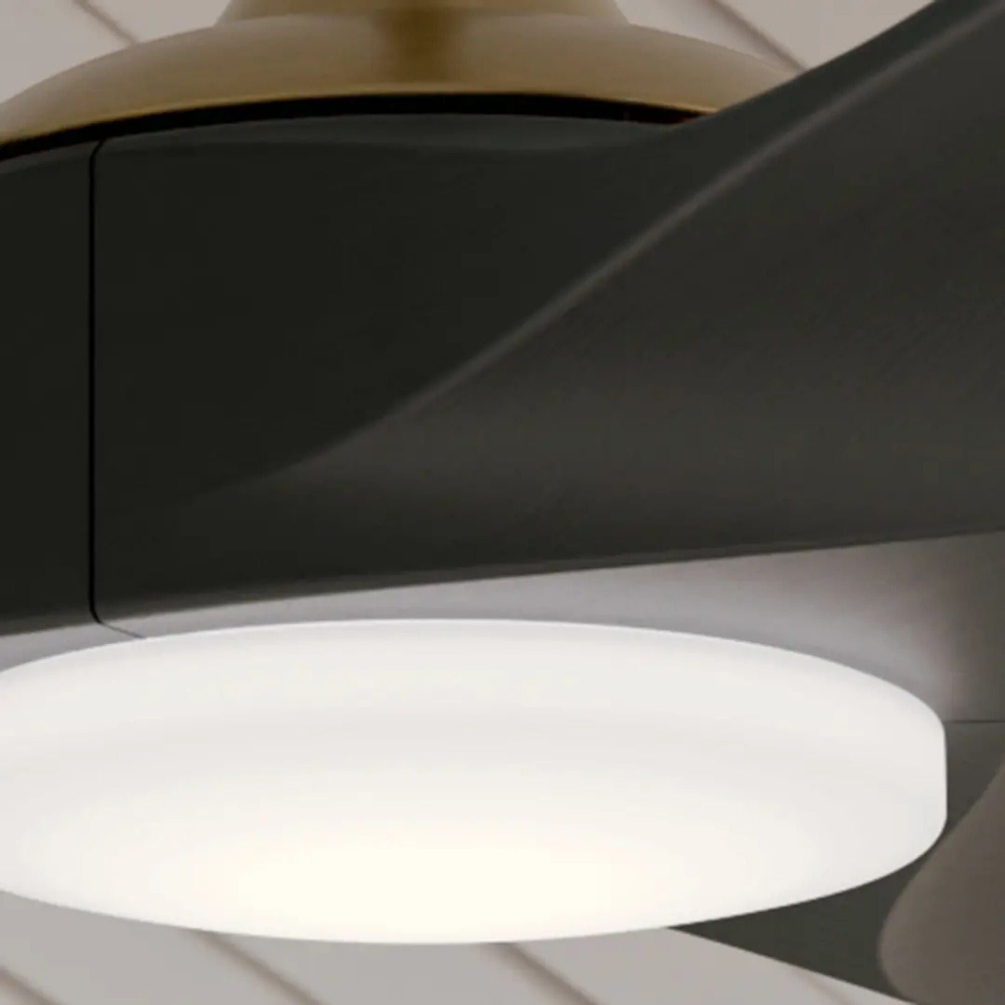 Kichler Mylo 70'' Ceiling Fan with LED Light DC Motor Champagne Bronze